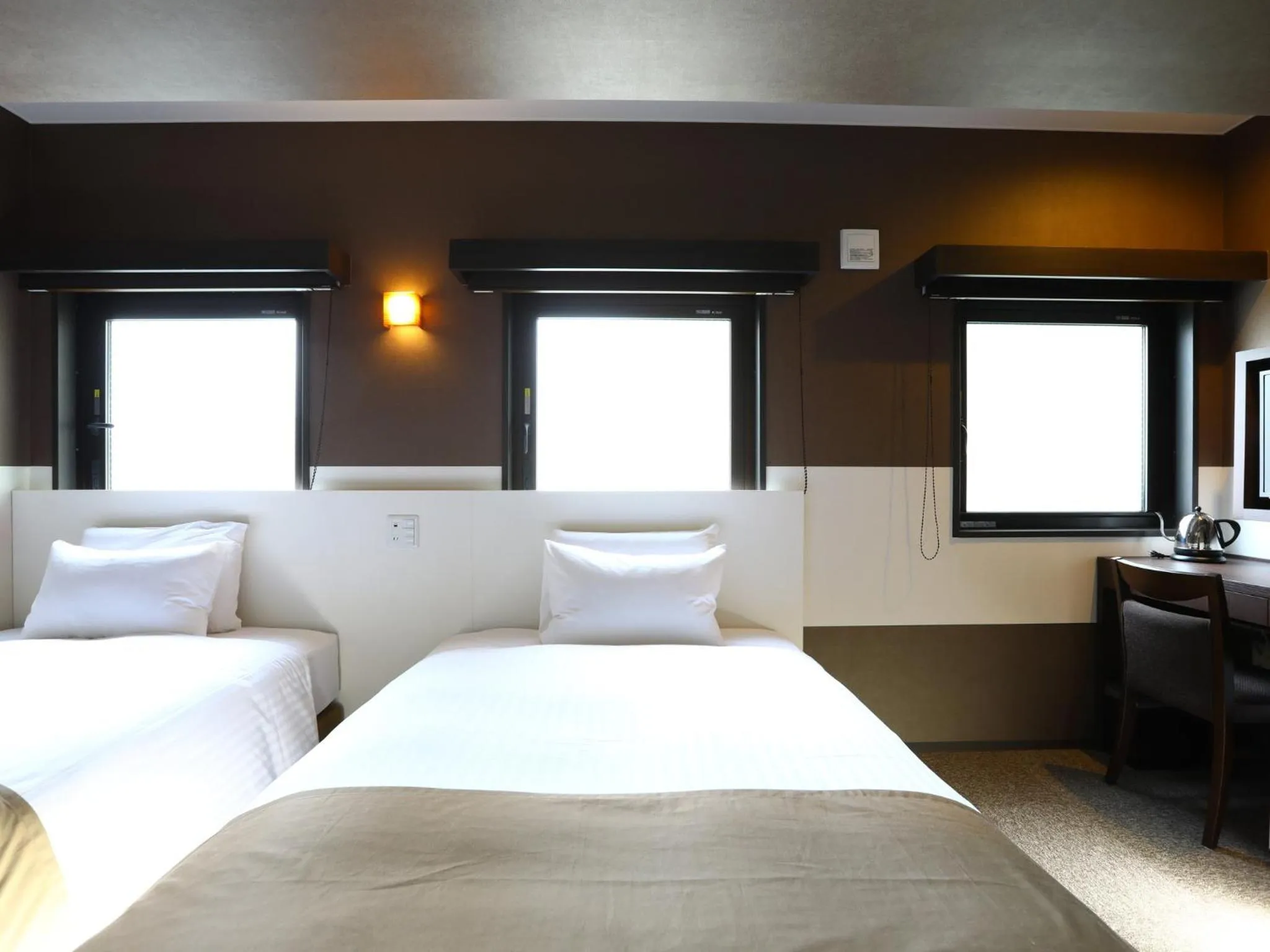 Photo of the whole room, Bed in Hotel Wing International Select Ueno Okachimachi