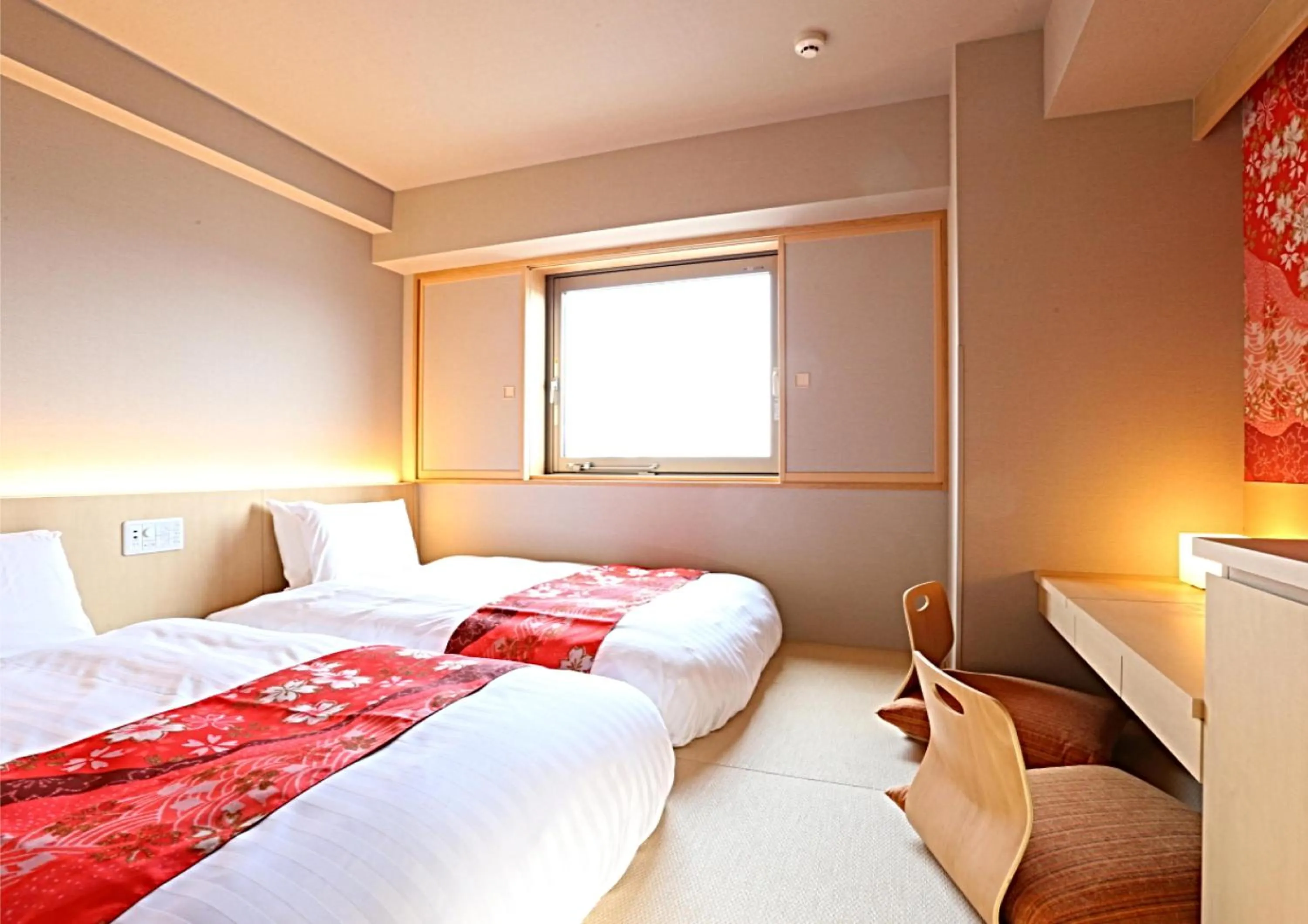Photo of the whole room, Bed in Hotel Wing International Premium Kanazawa Ekimae