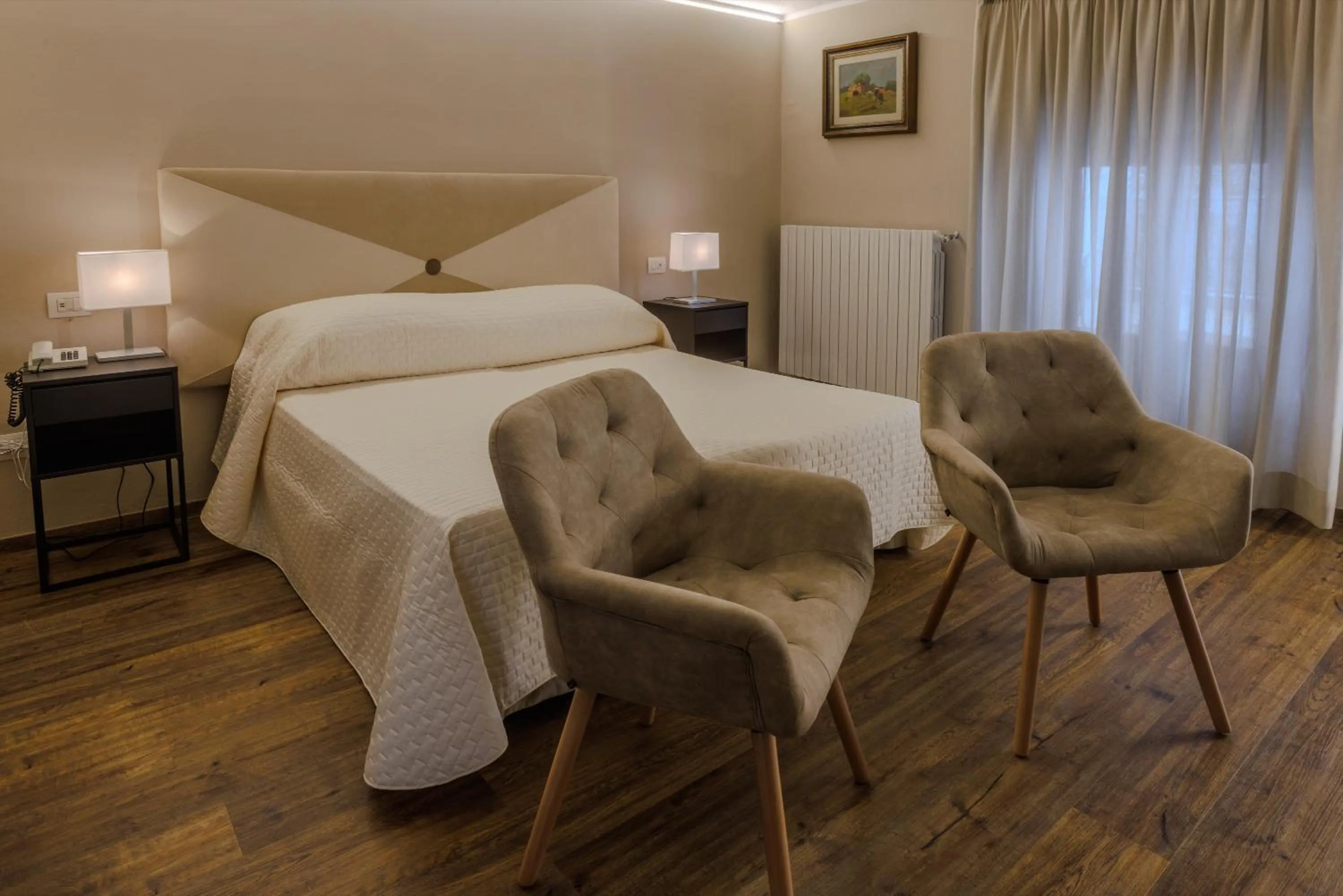 Bed in Albergo Alassio