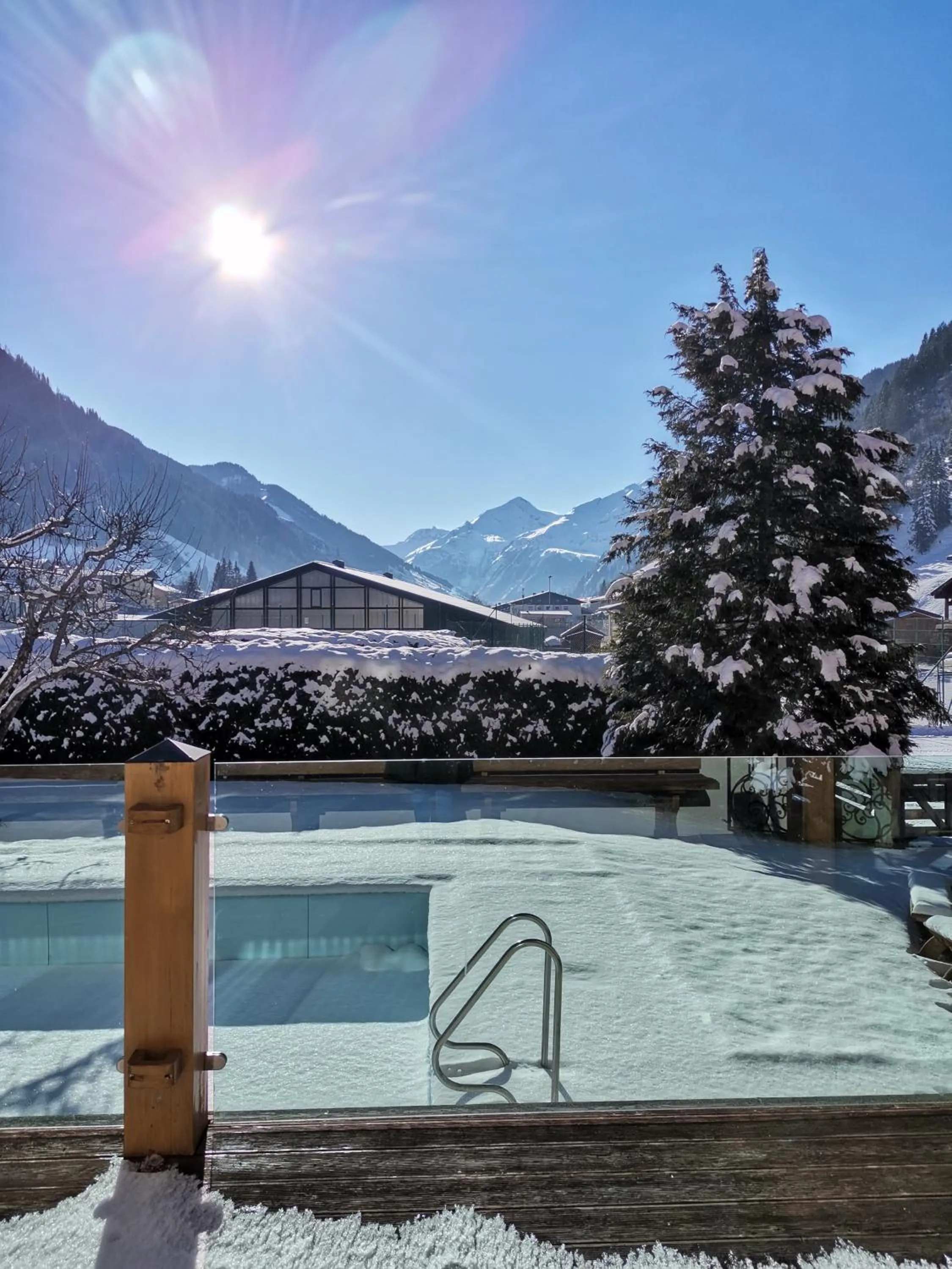 Mountain view in Hotel Alpina