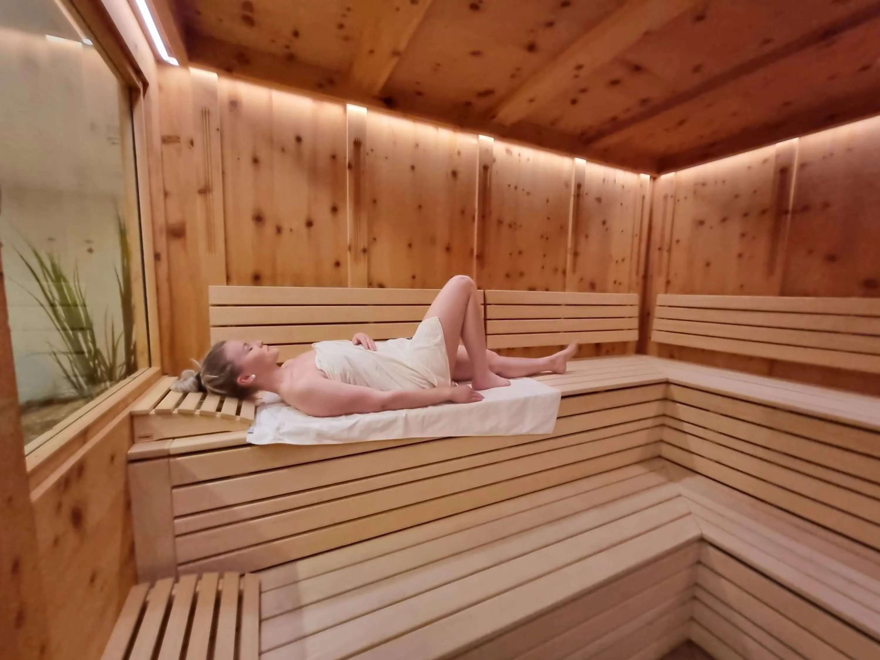 Sauna in Hotel Alpina