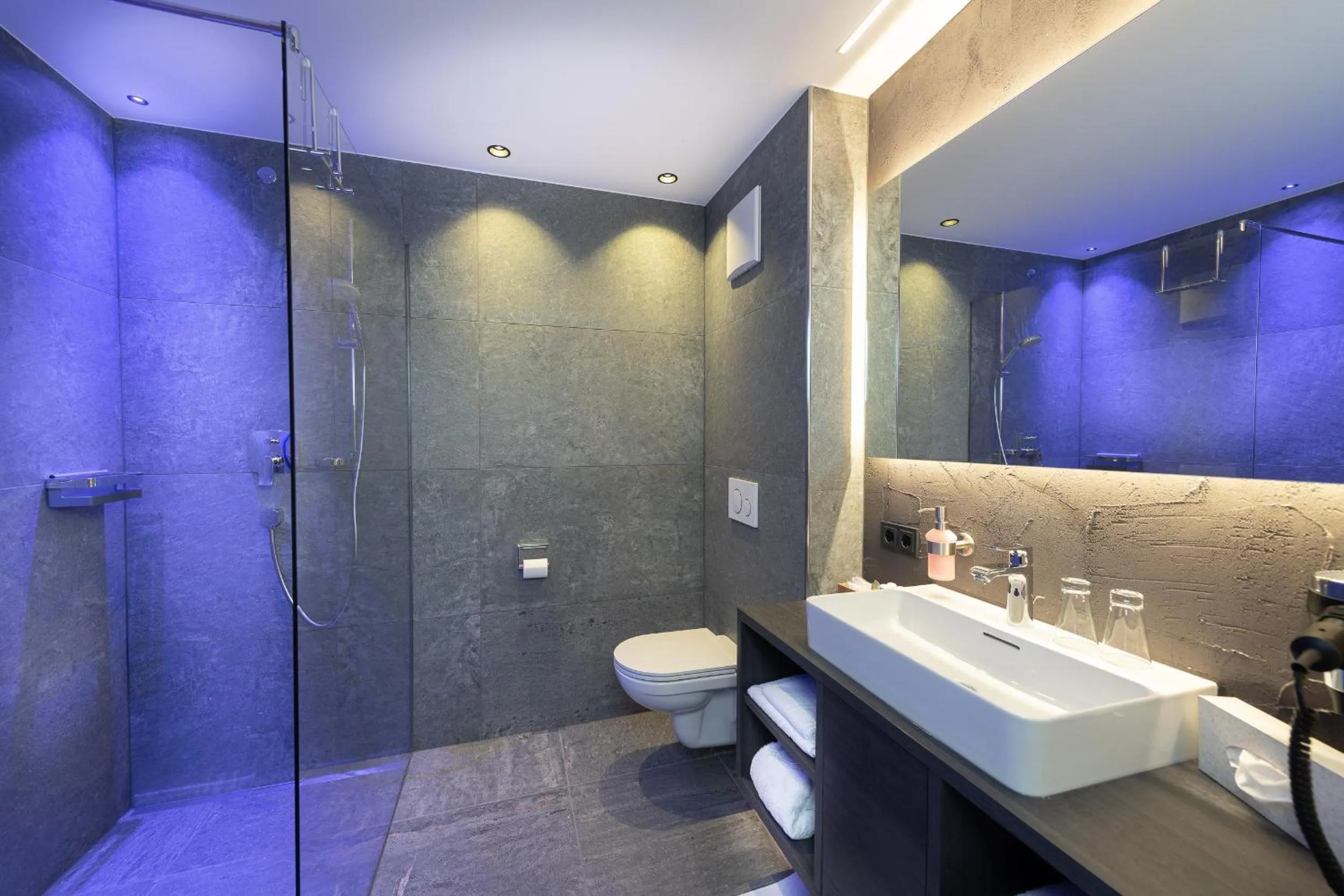 Bathroom in Hotel Alpina