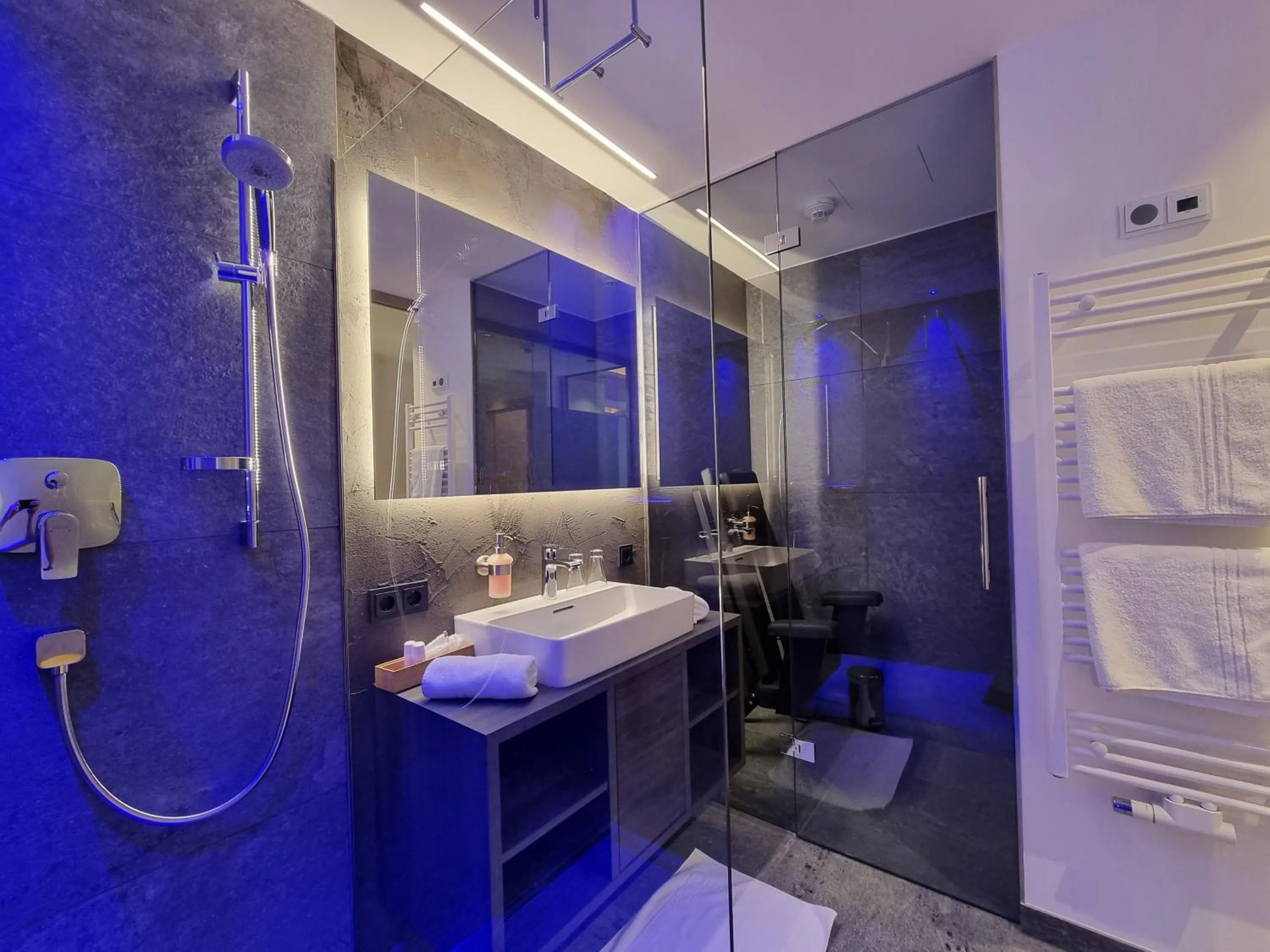 Bathroom in Hotel Alpina