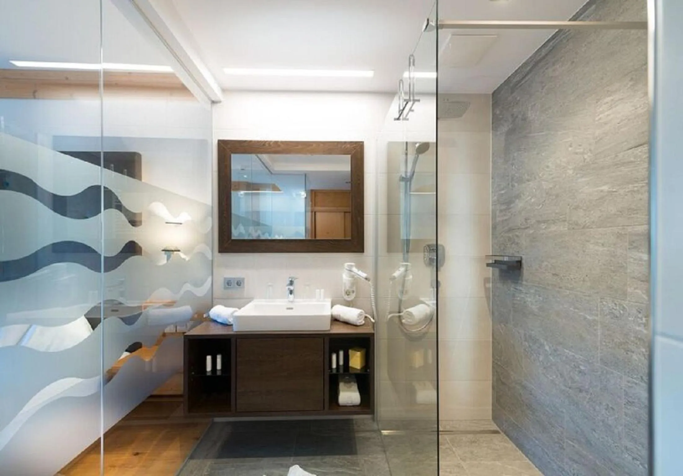 Bathroom in Hotel Alpina