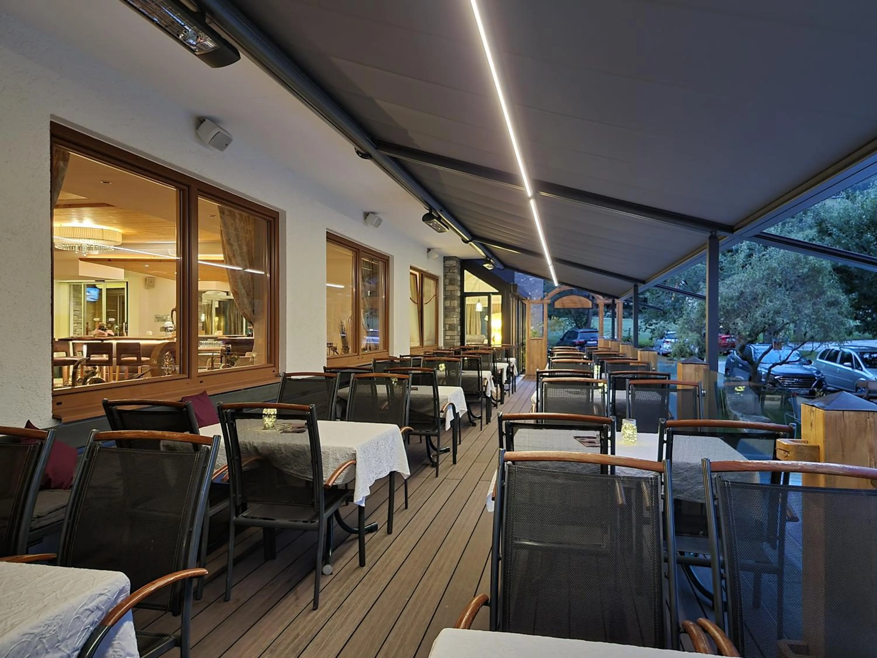 Balcony/Terrace in Hotel Alpina