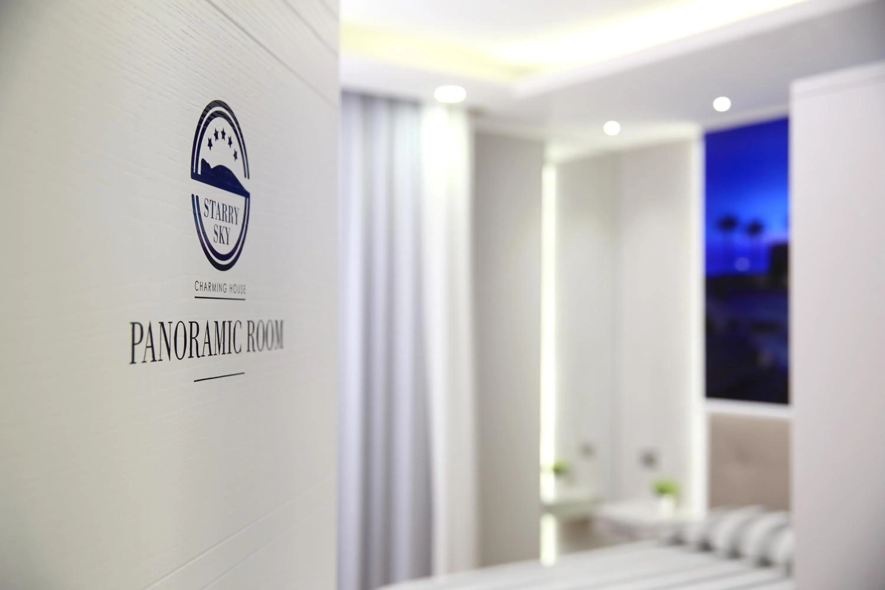 Property logo or sign, Bed in Starry Sky Charming House