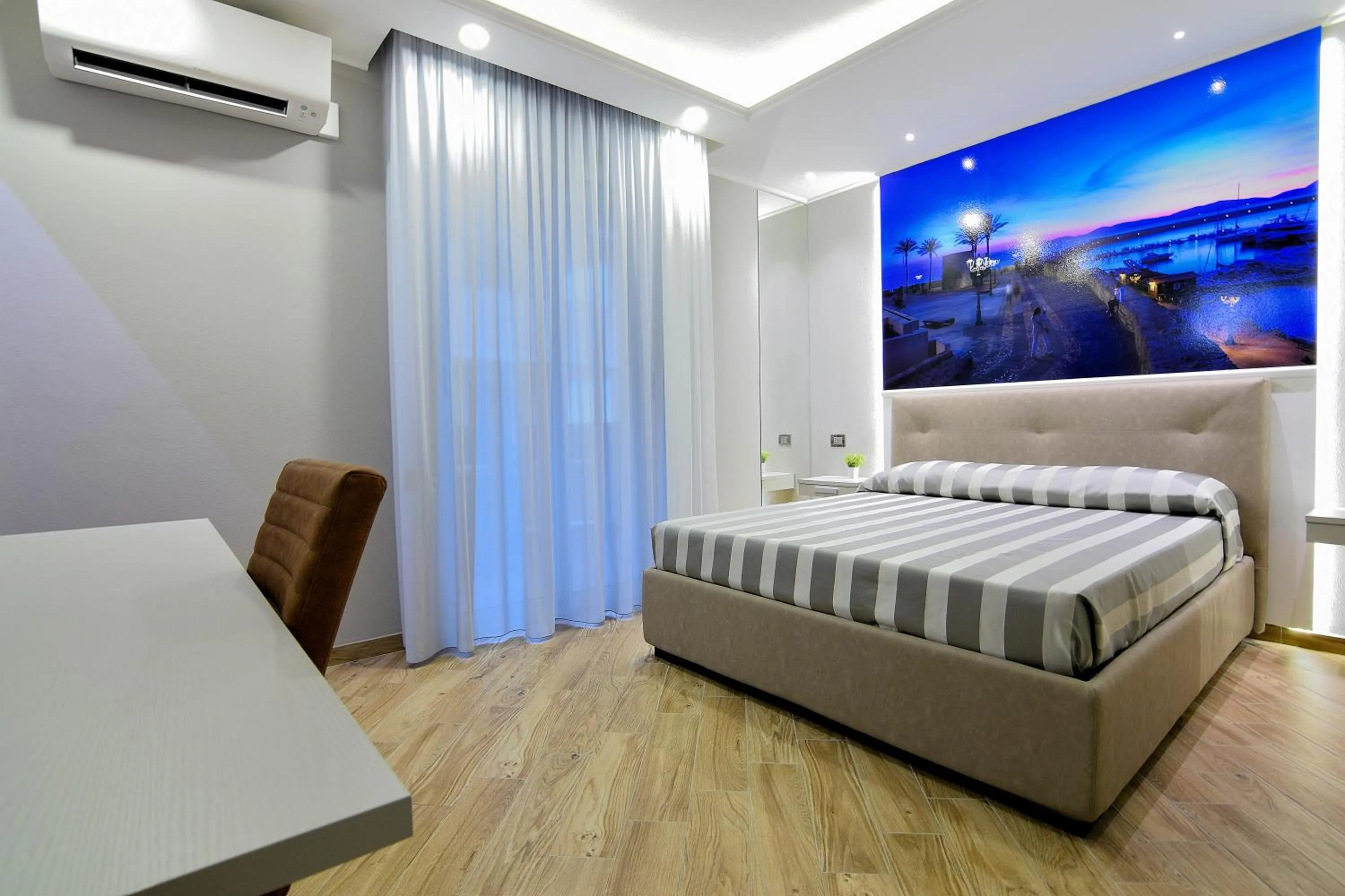 Photo of the whole room, Bed in Starry Sky Charming House