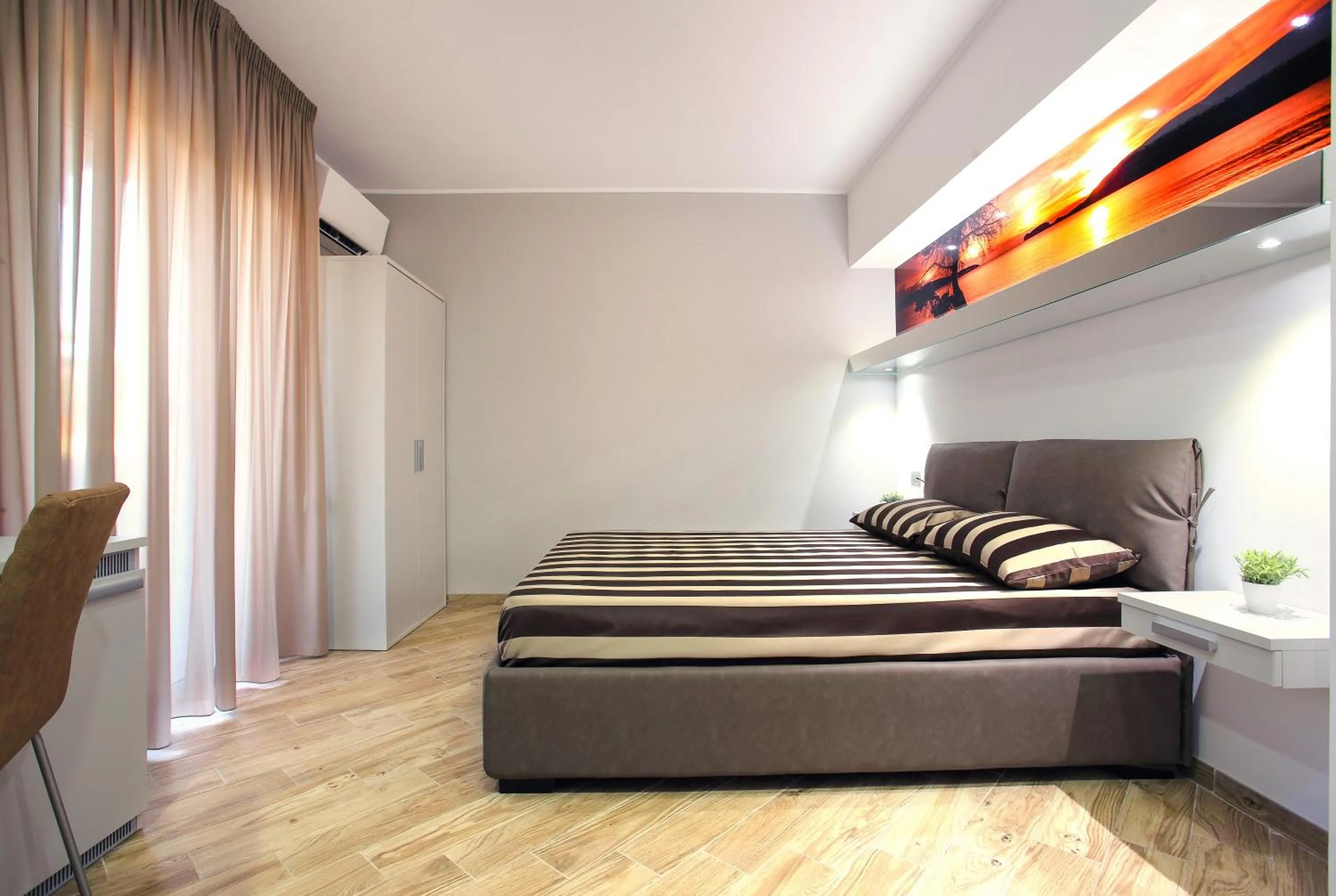 Bed in Starry Sky Charming House