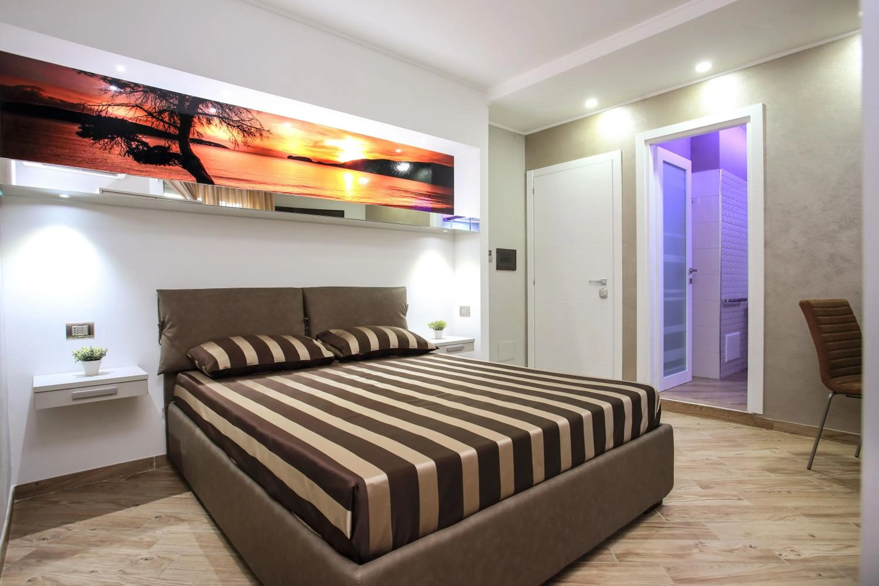 Bed in Starry Sky Charming House