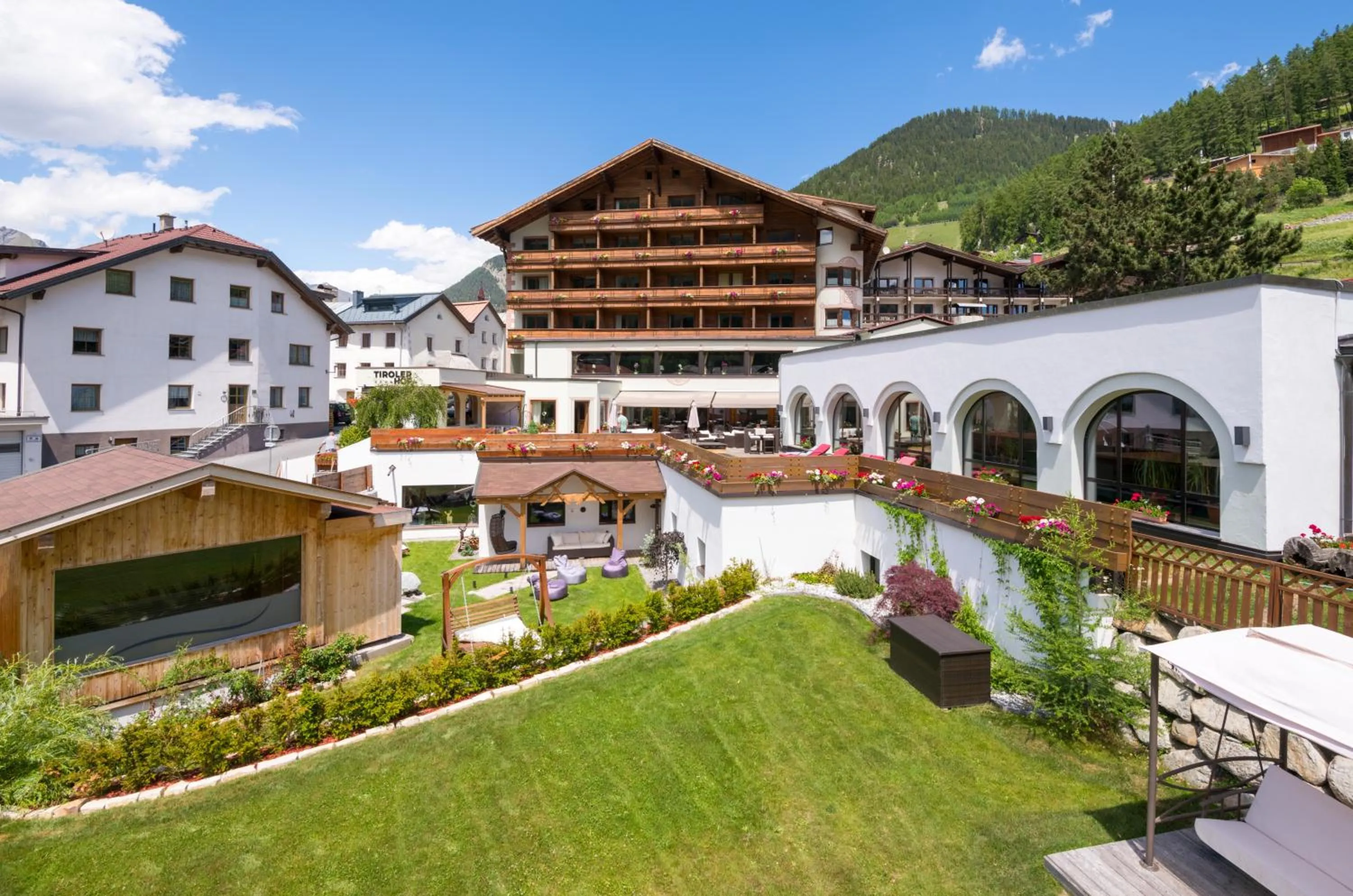 Property building in Beauty & Wellness Hotel Tirolerhof