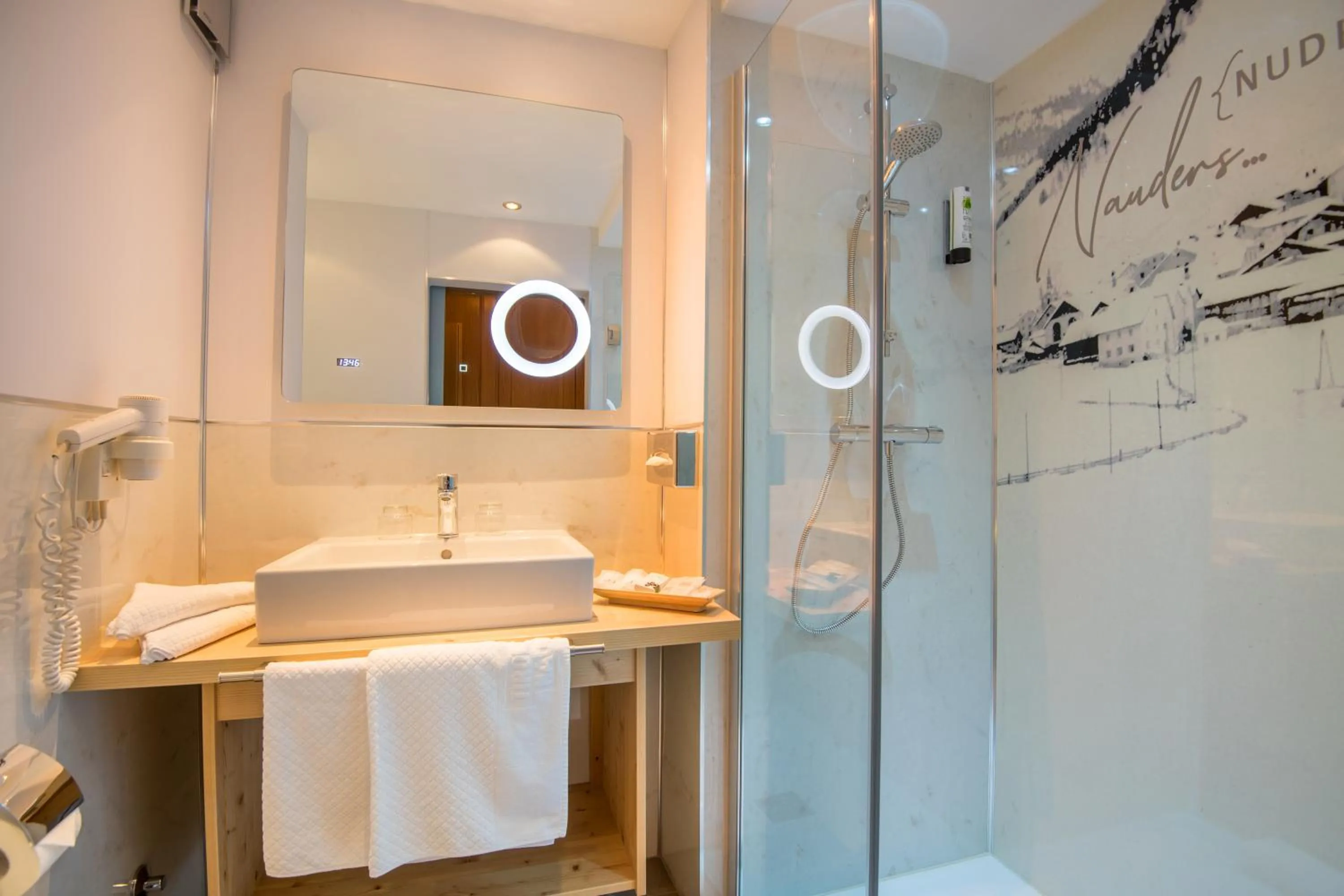 Shower in Beauty & Wellness Hotel Tirolerhof