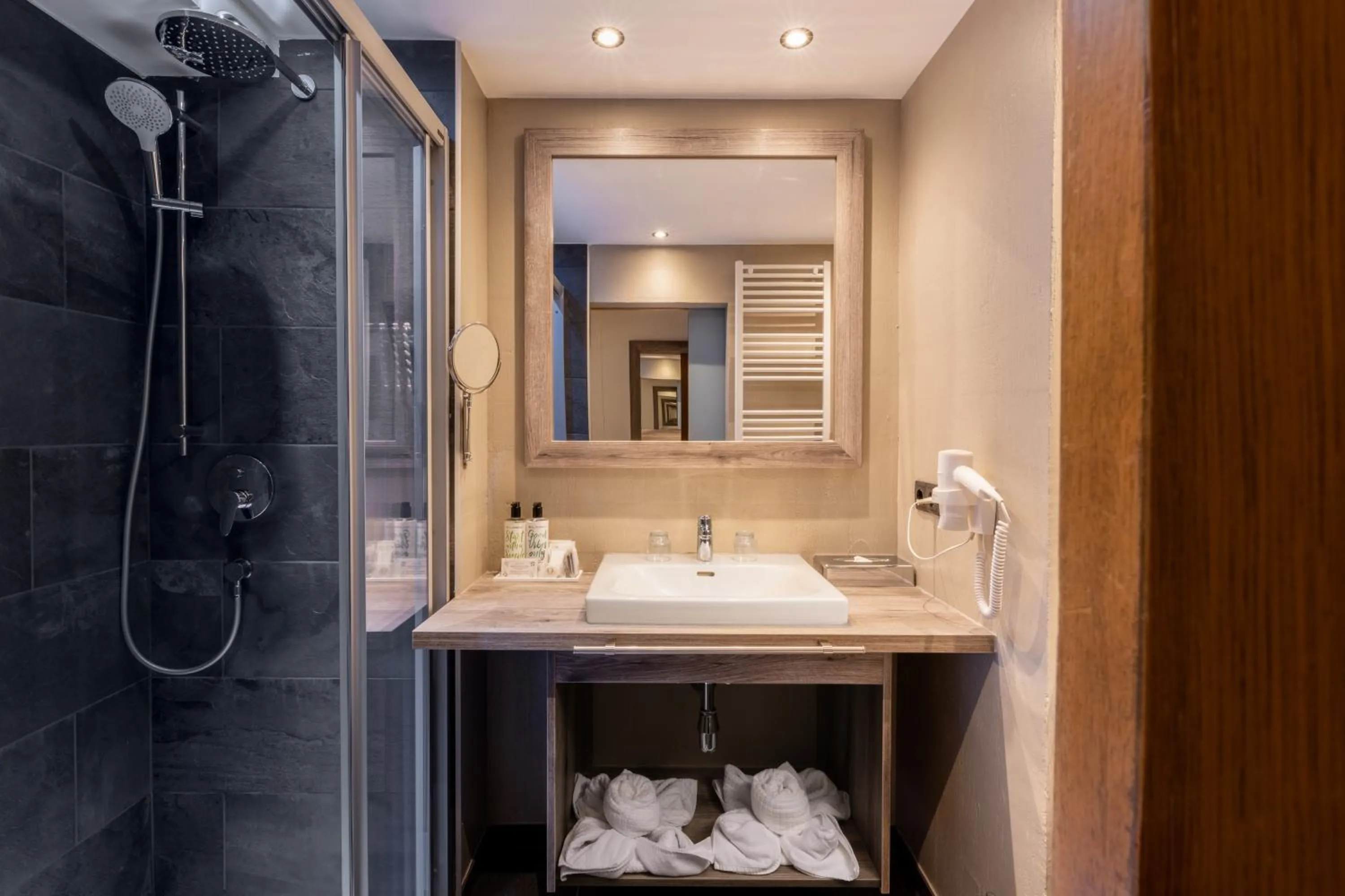 Bathroom in Beauty & Wellness Hotel Tirolerhof