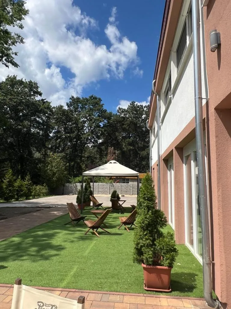 Balcony/Terrace in Öreg-tó Hotel és Rendezvénytér