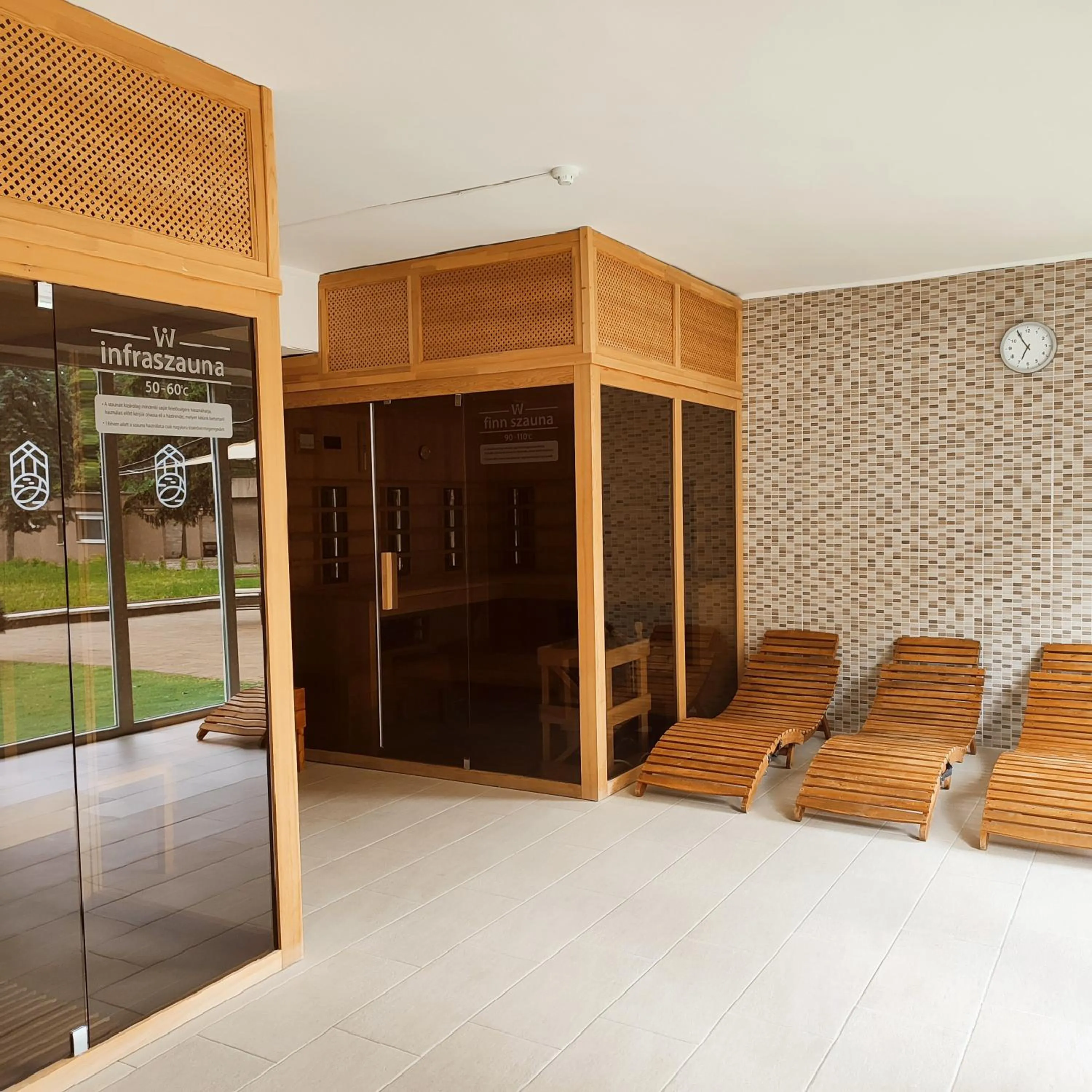 Sauna in Öreg-tó Hotel és Rendezvénytér