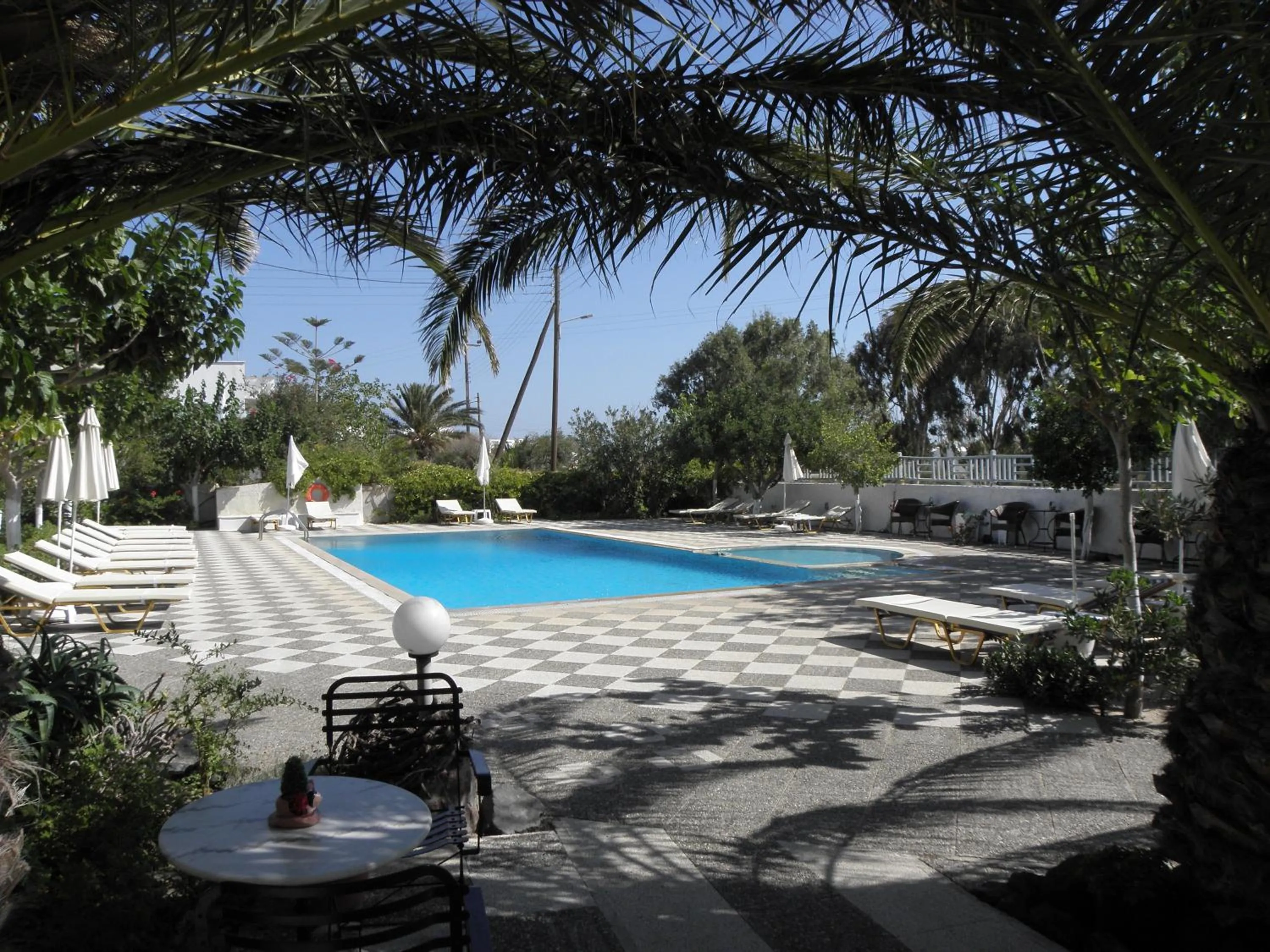 Swimming pool in Areti Hotel