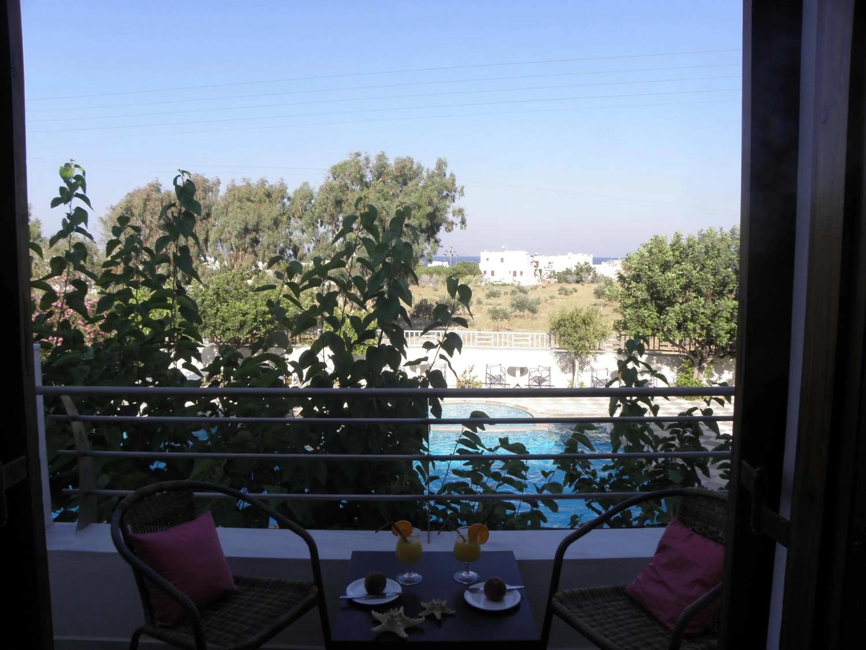 Balcony/Terrace in Areti Hotel