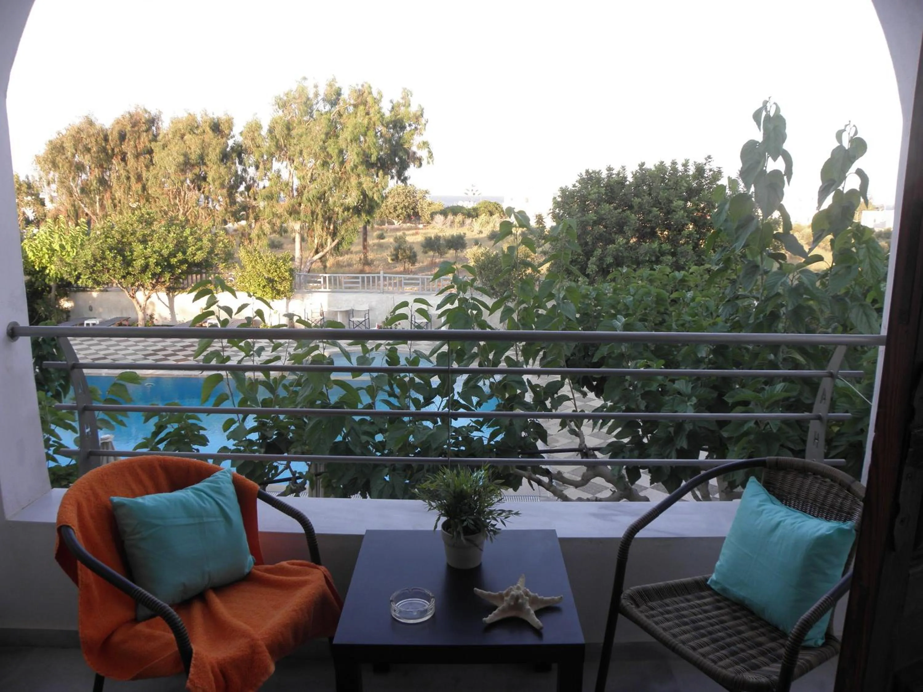 Balcony/Terrace in Areti Hotel