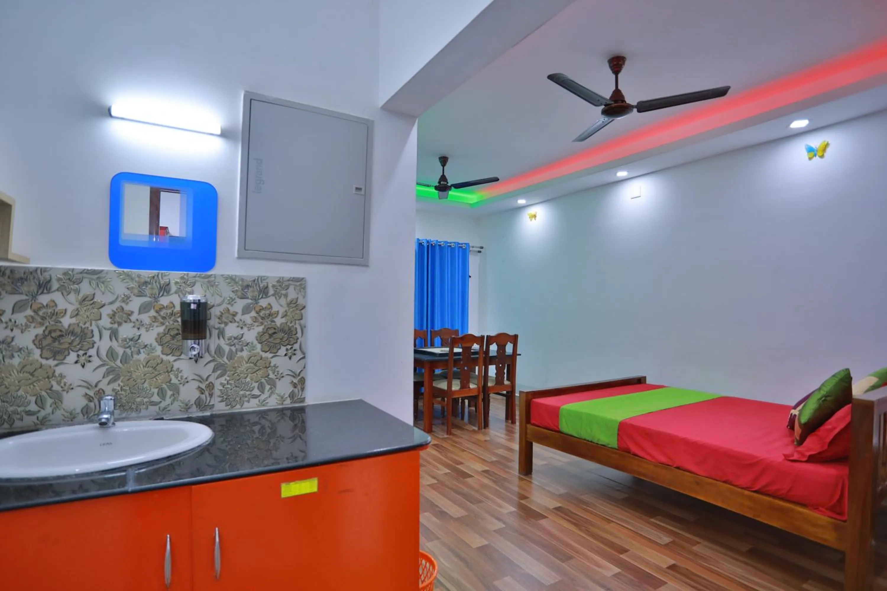 Photo of the whole room, Bed in Arabian Nights Munnar Pool Villa