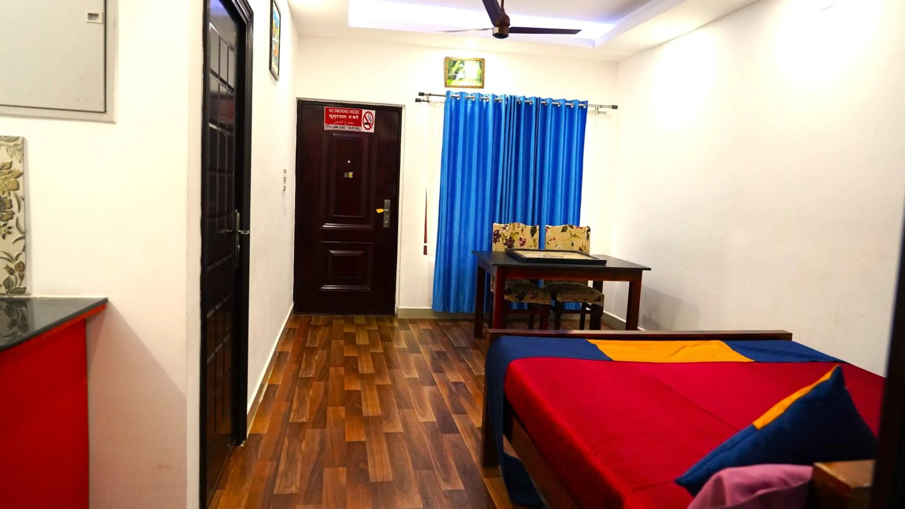 Bed in Arabian Nights Munnar Pool Villa