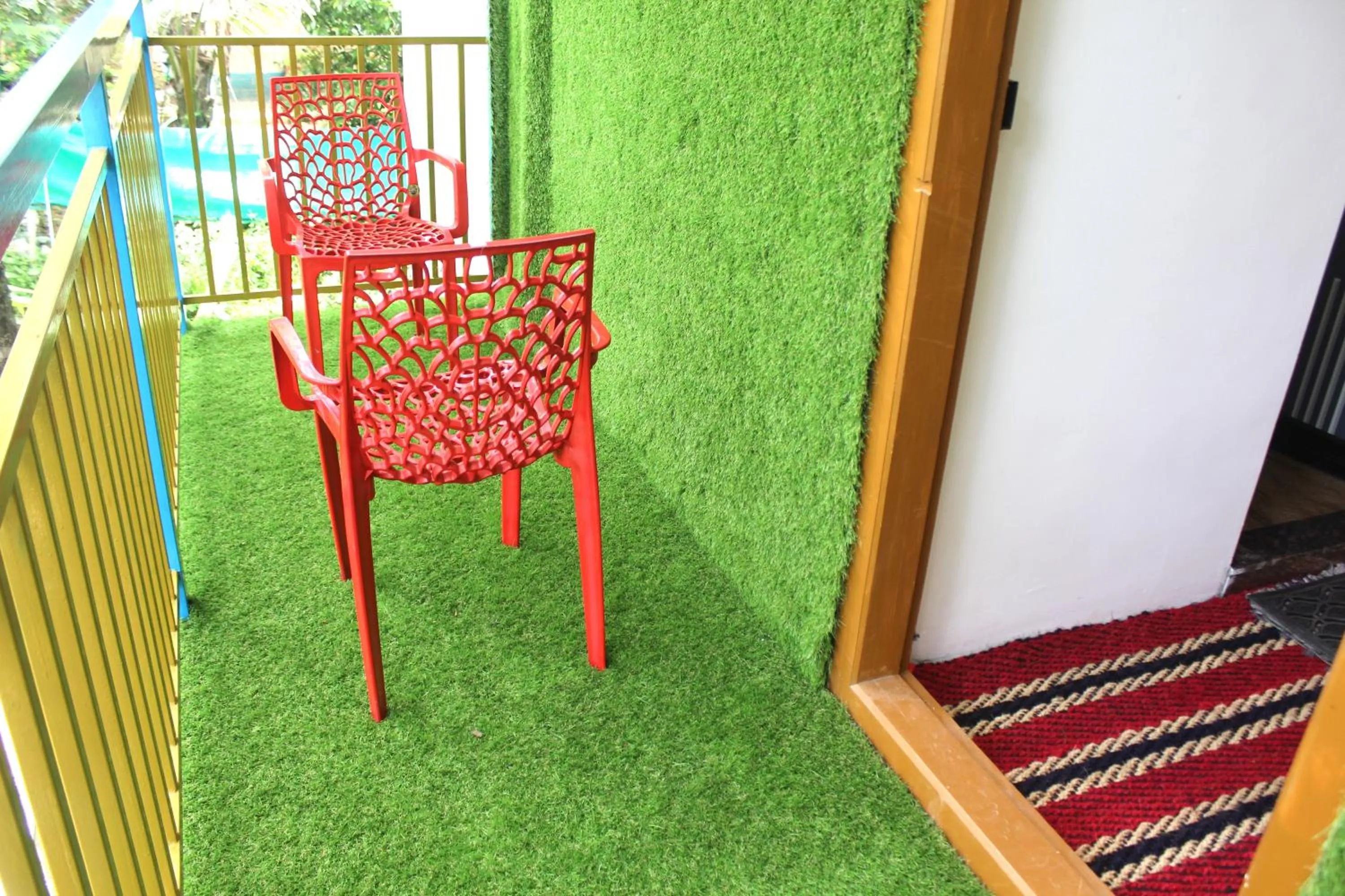 Balcony/Terrace in Arabian Nights Munnar Pool Villa