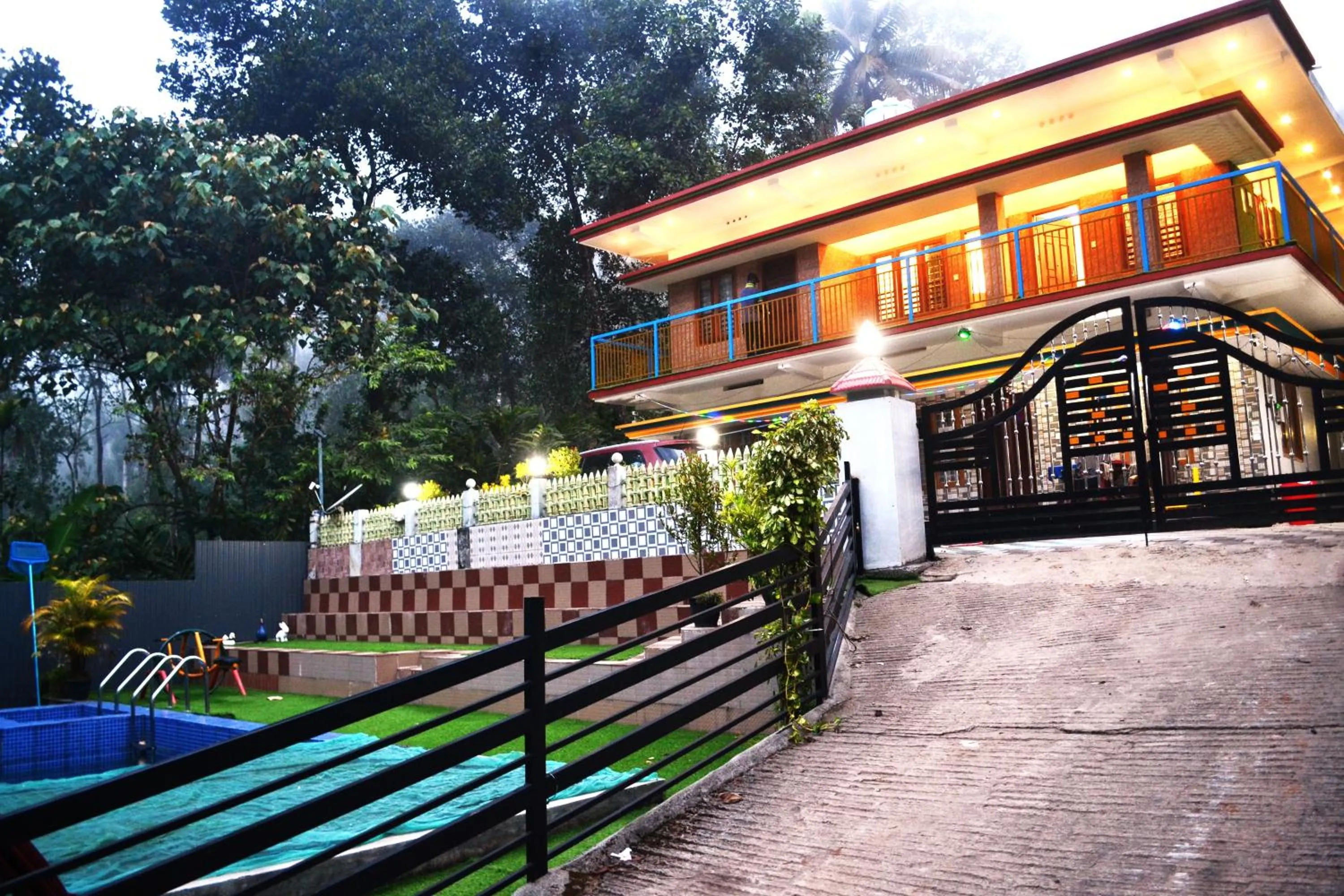 Property building in Arabian Nights Munnar Pool Villa