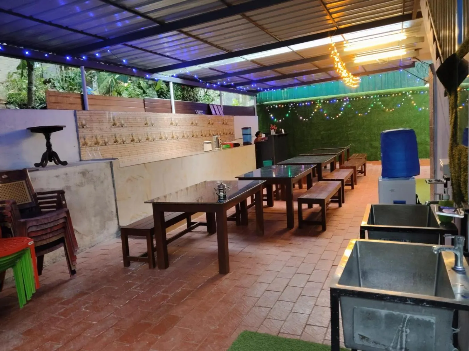 Dining area in Arabian Nights Munnar Pool Villa