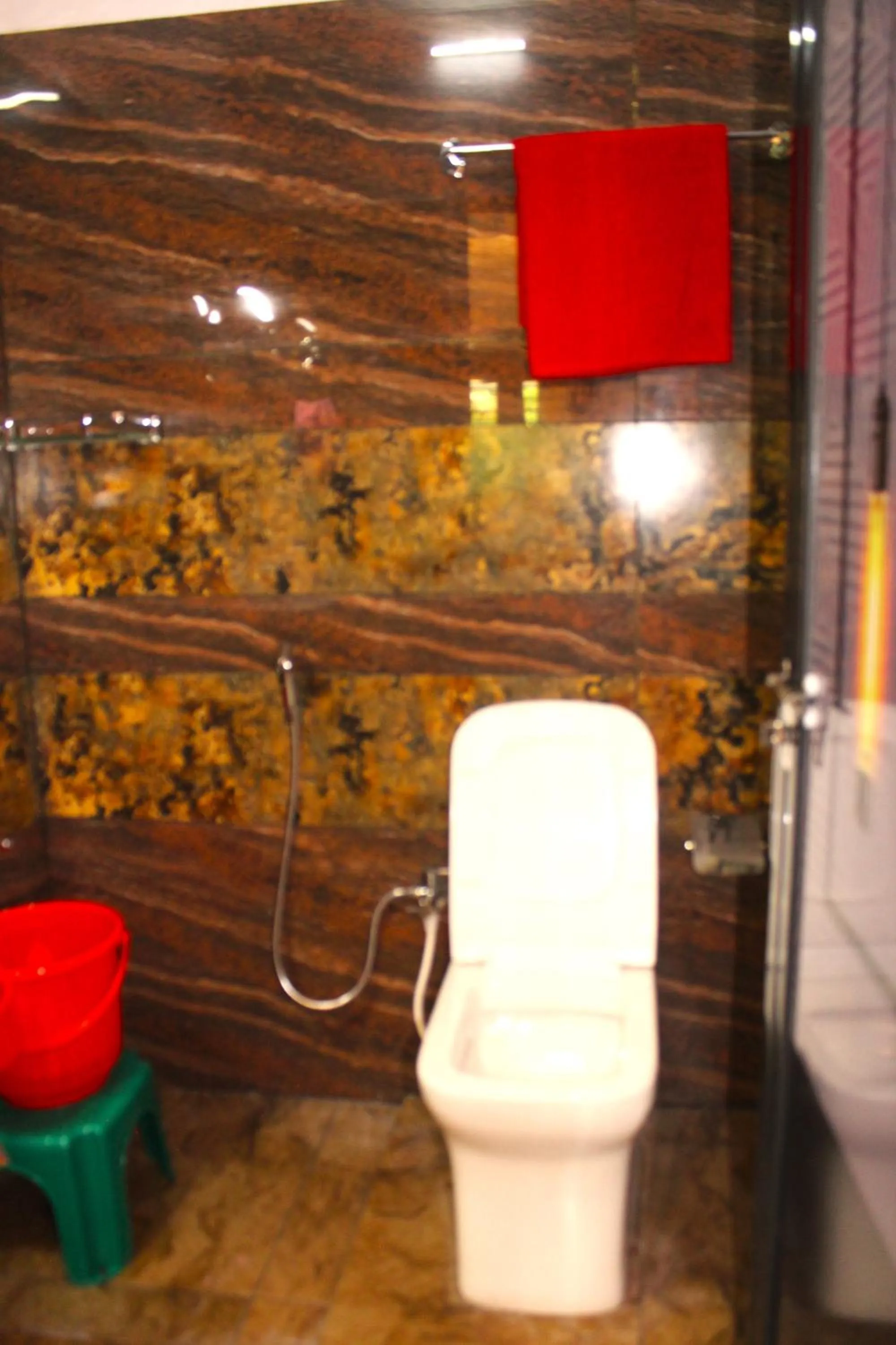 Shower in Arabian Nights Munnar Pool Villa