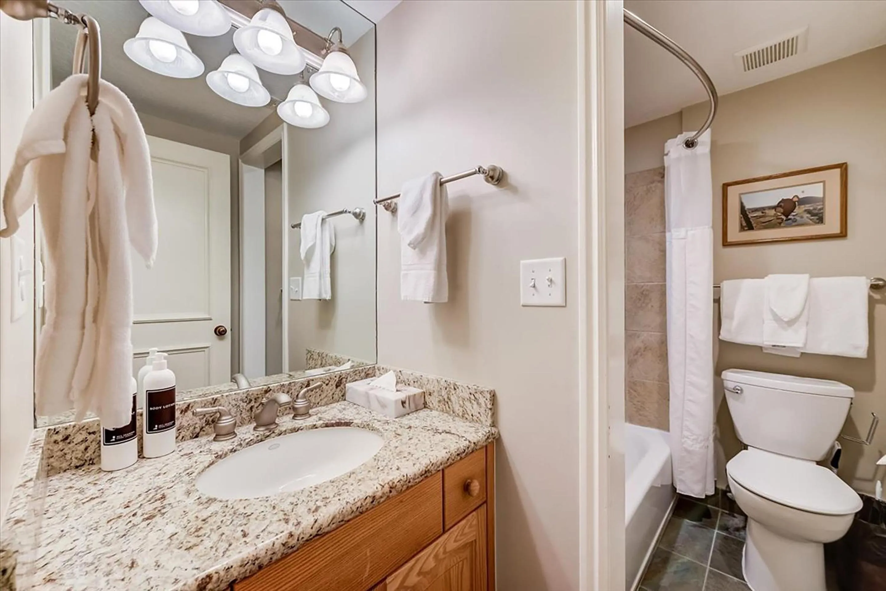 Bathroom in Shadow Ridge by All Seasons Resort Lodging