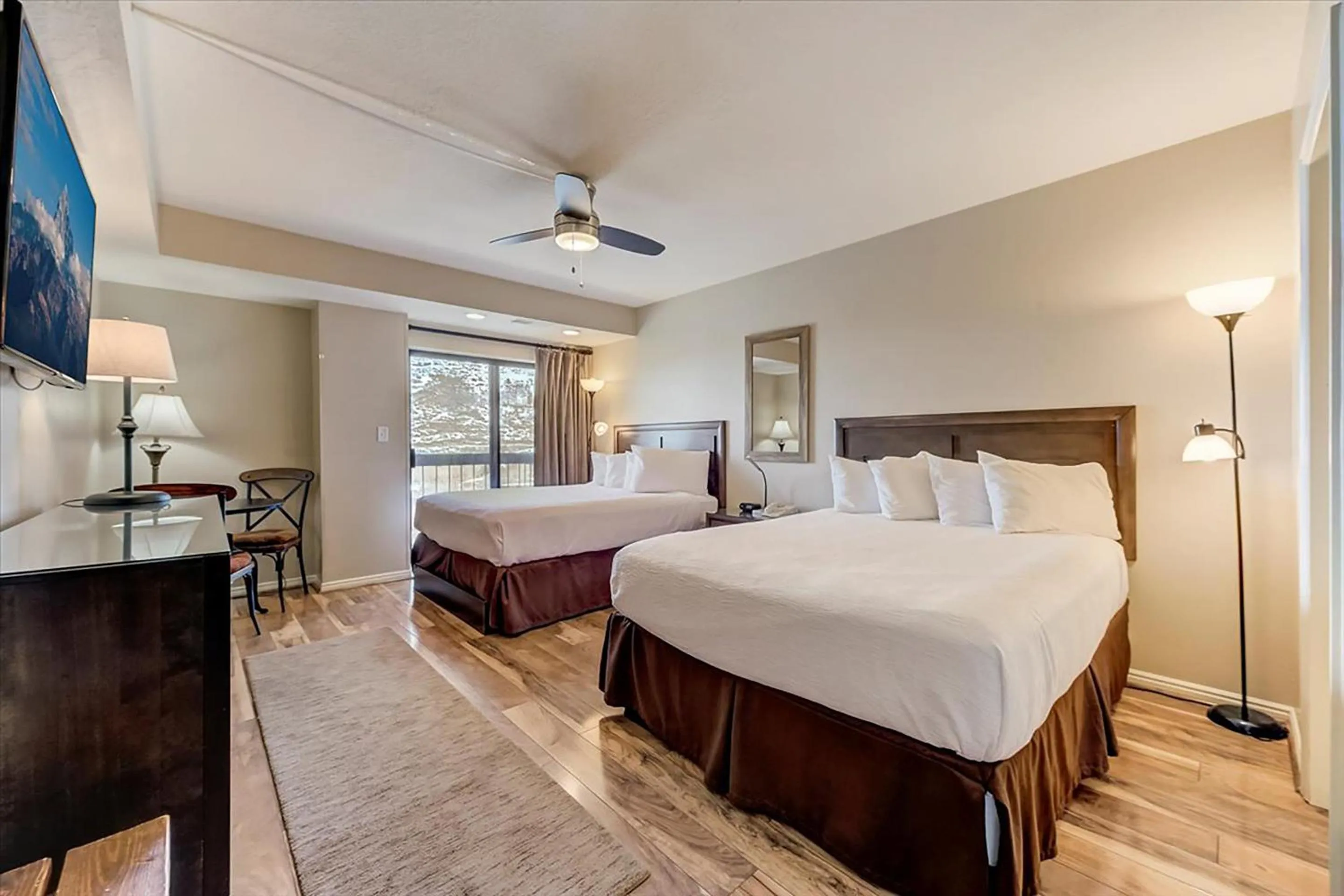 Bed in Shadow Ridge by All Seasons Resort Lodging