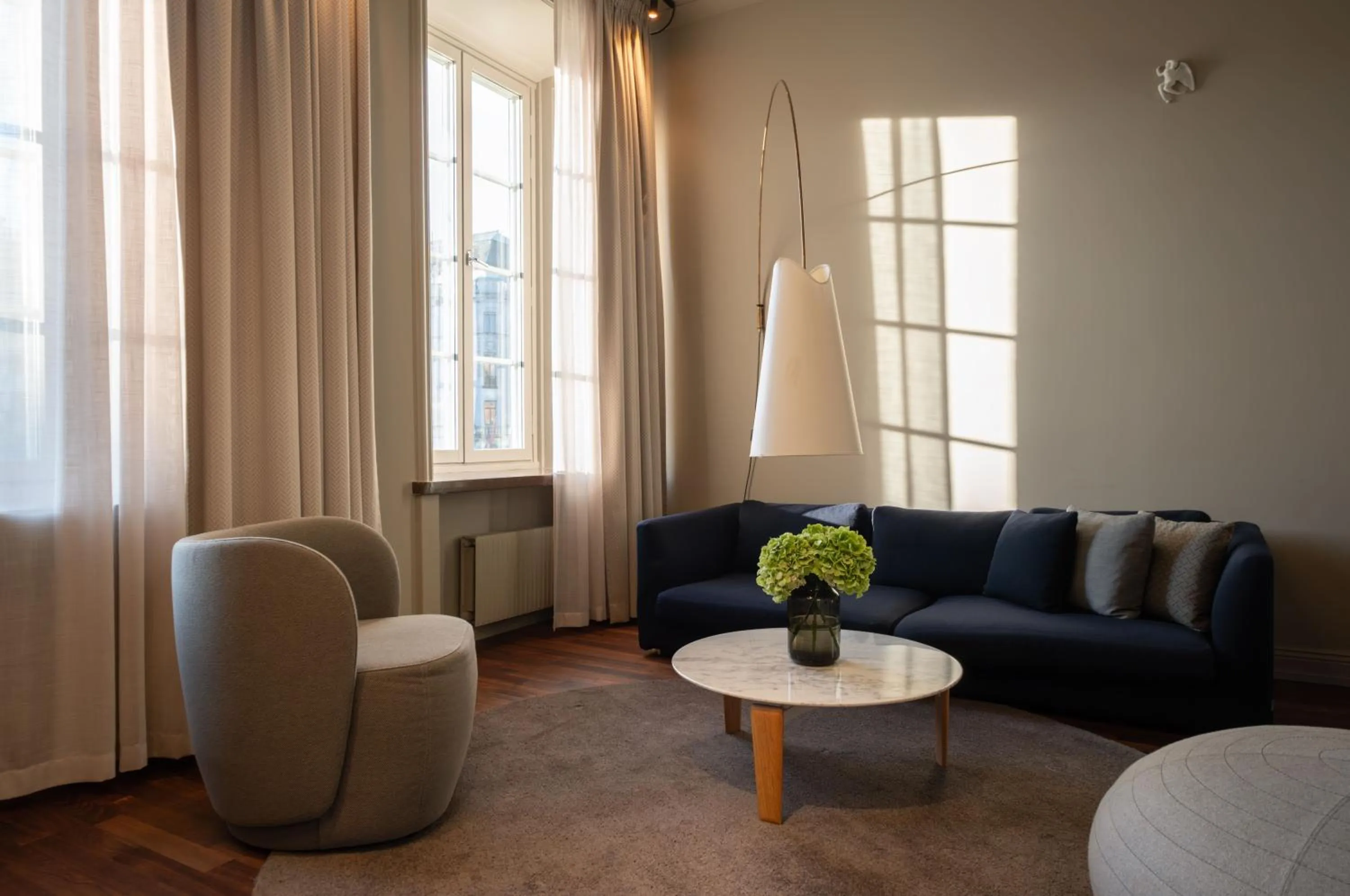 Seating area in Nobis Hotel Stockholm, a Member of Design Hotels