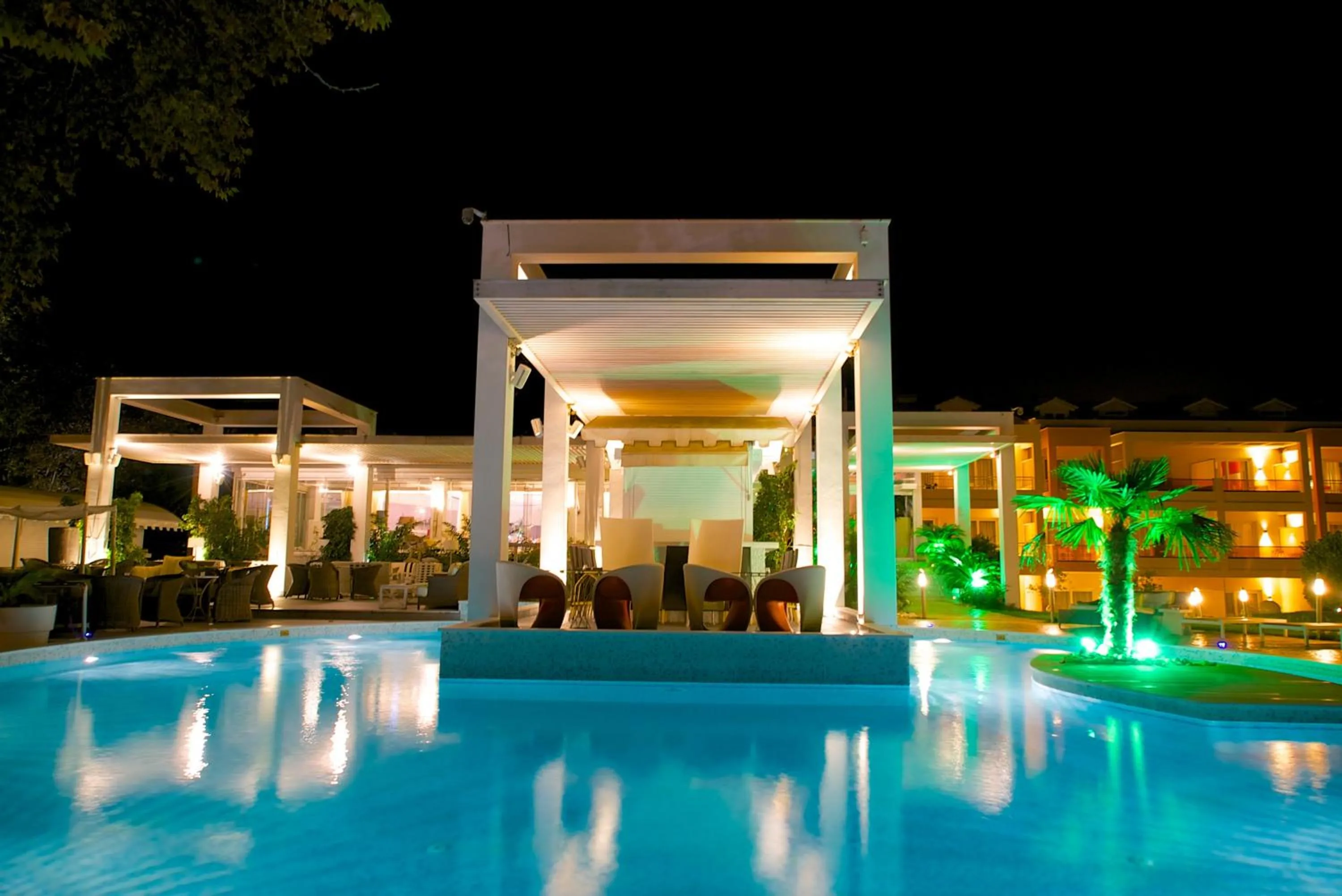 Swimming pool in Litohoro Olympus Resort Villas & Spa