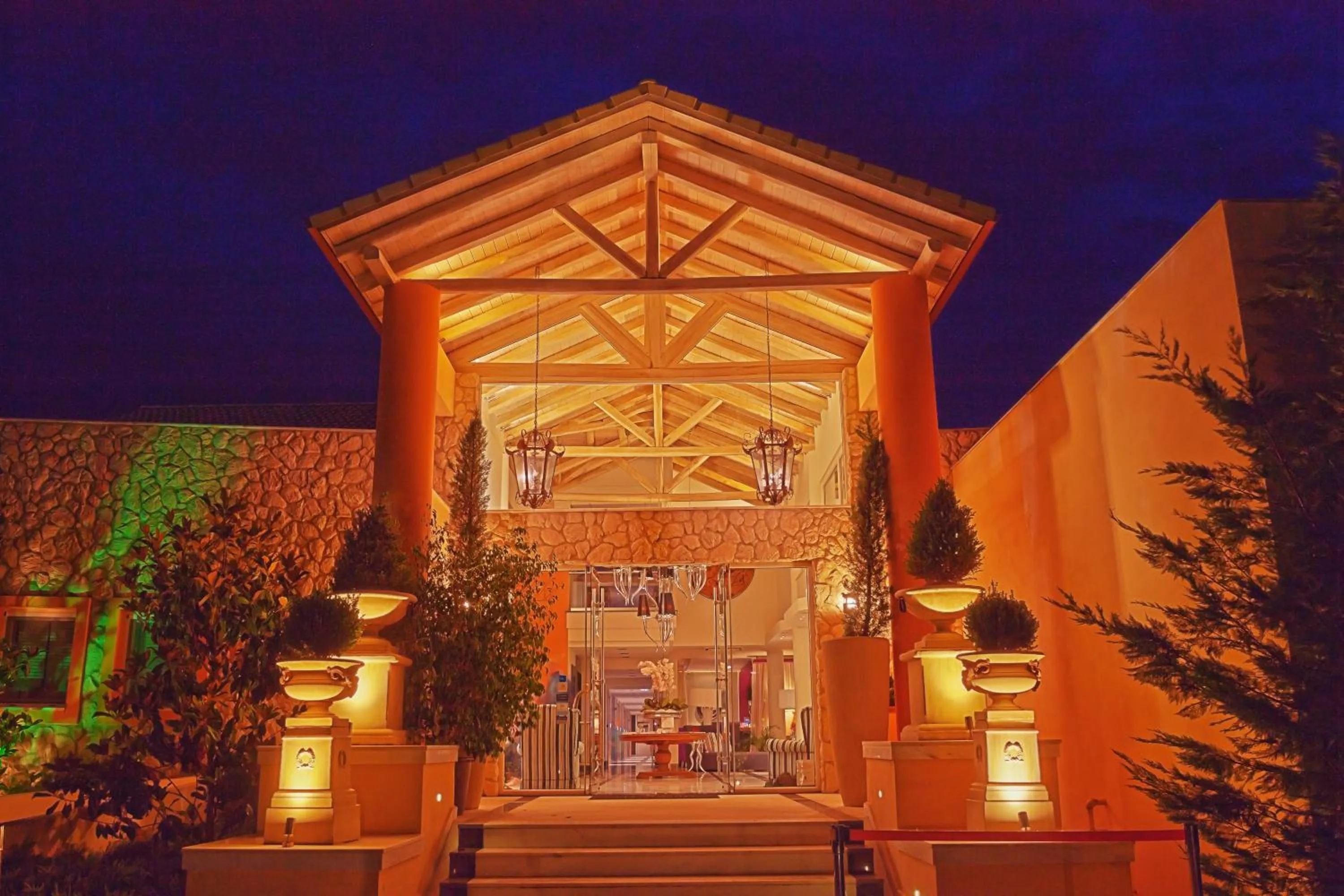 Facade/entrance in Litohoro Olympus Resort Villas & Spa