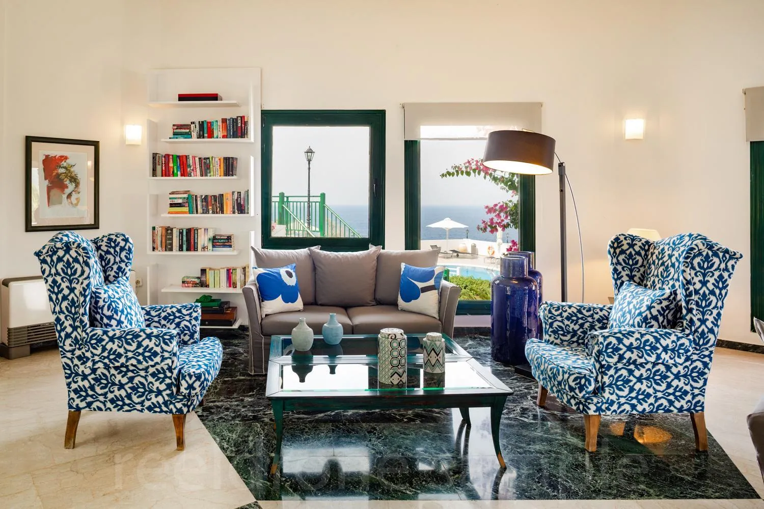 Living room in Kalidon Panorama Hotel