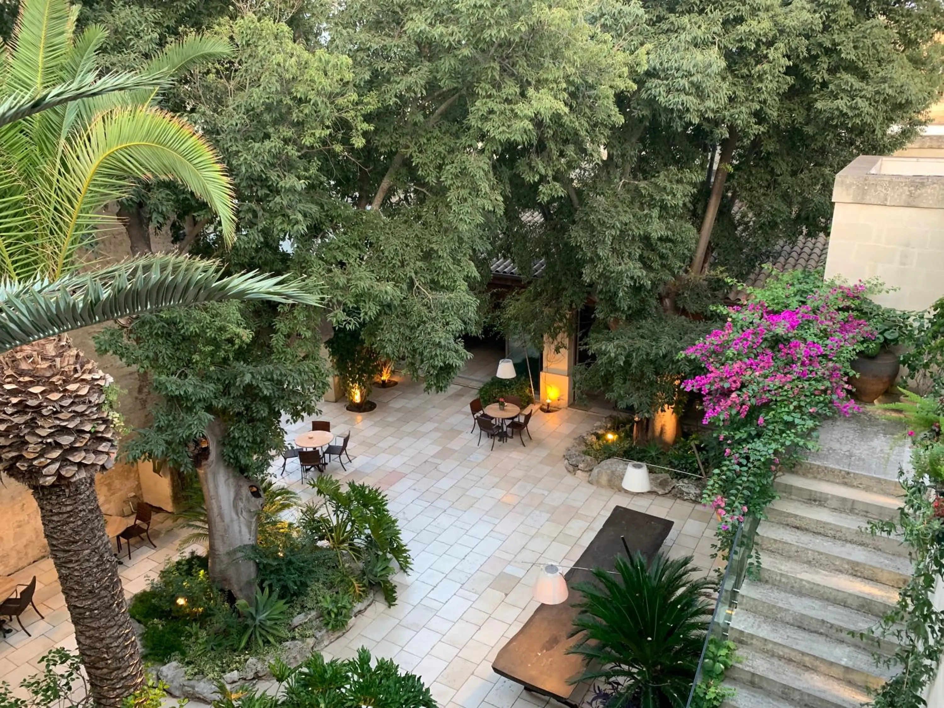 Garden view in Torre Del Parco