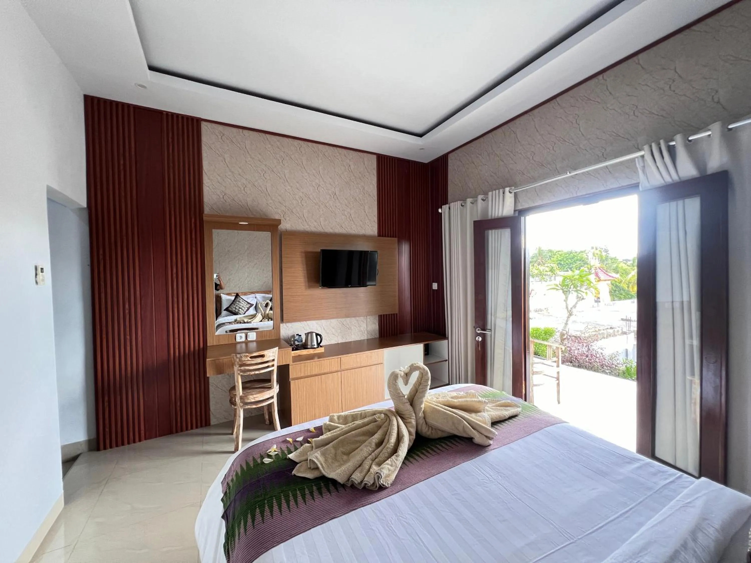 Bedroom, Bed in Lime Penida Cottages