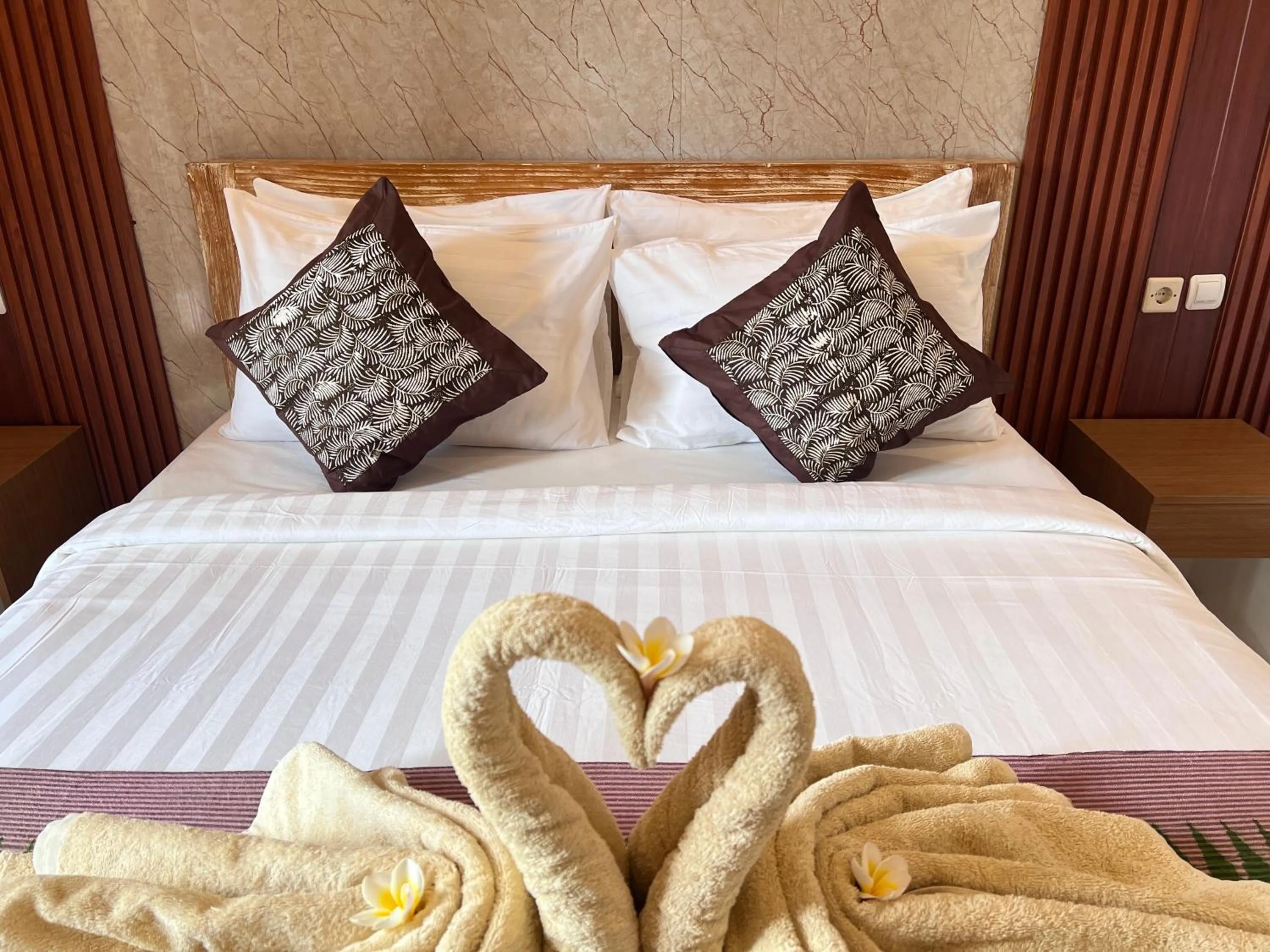 Bed in Lime Penida Cottages