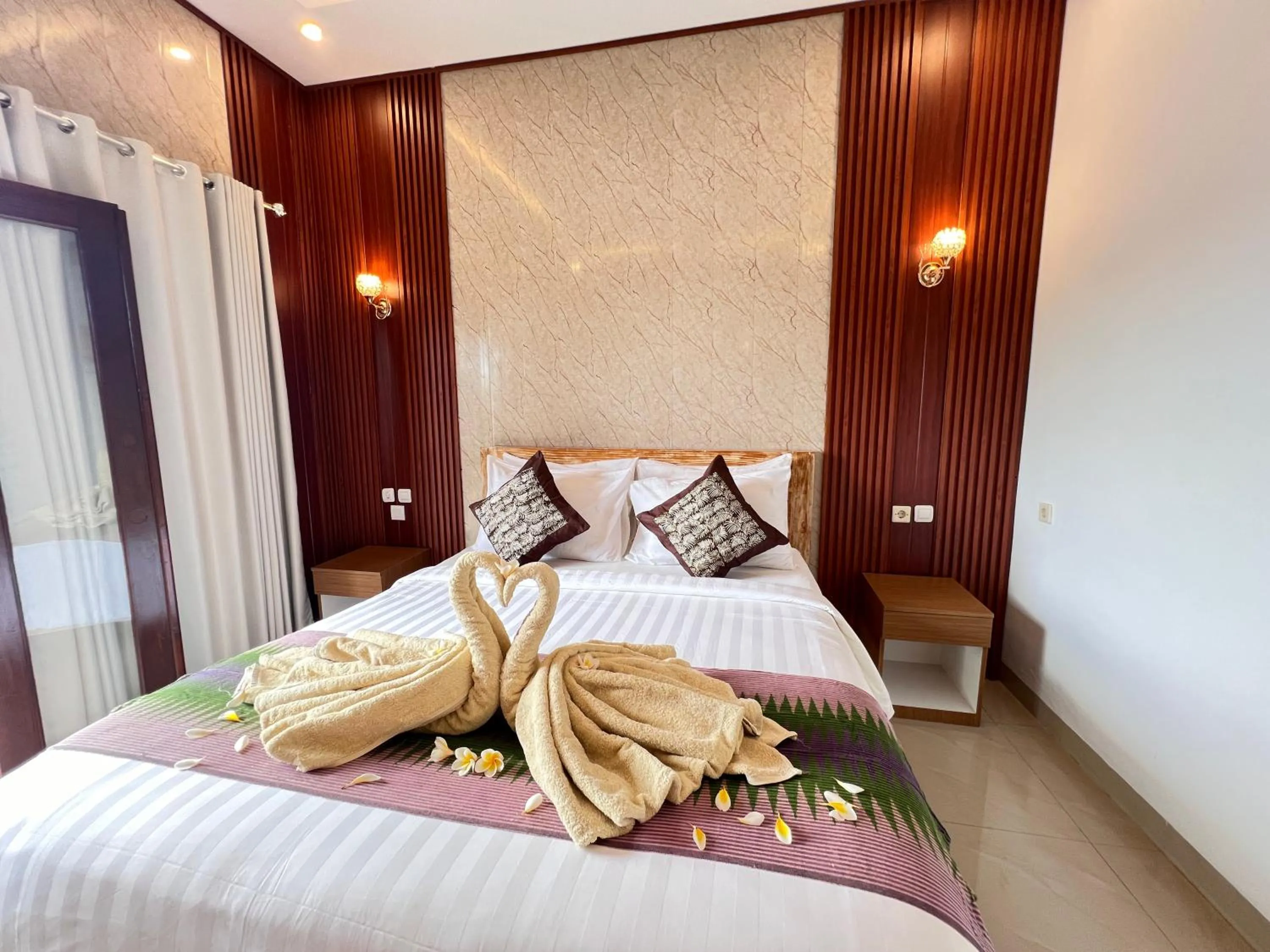 Bed in Lime Penida Cottages