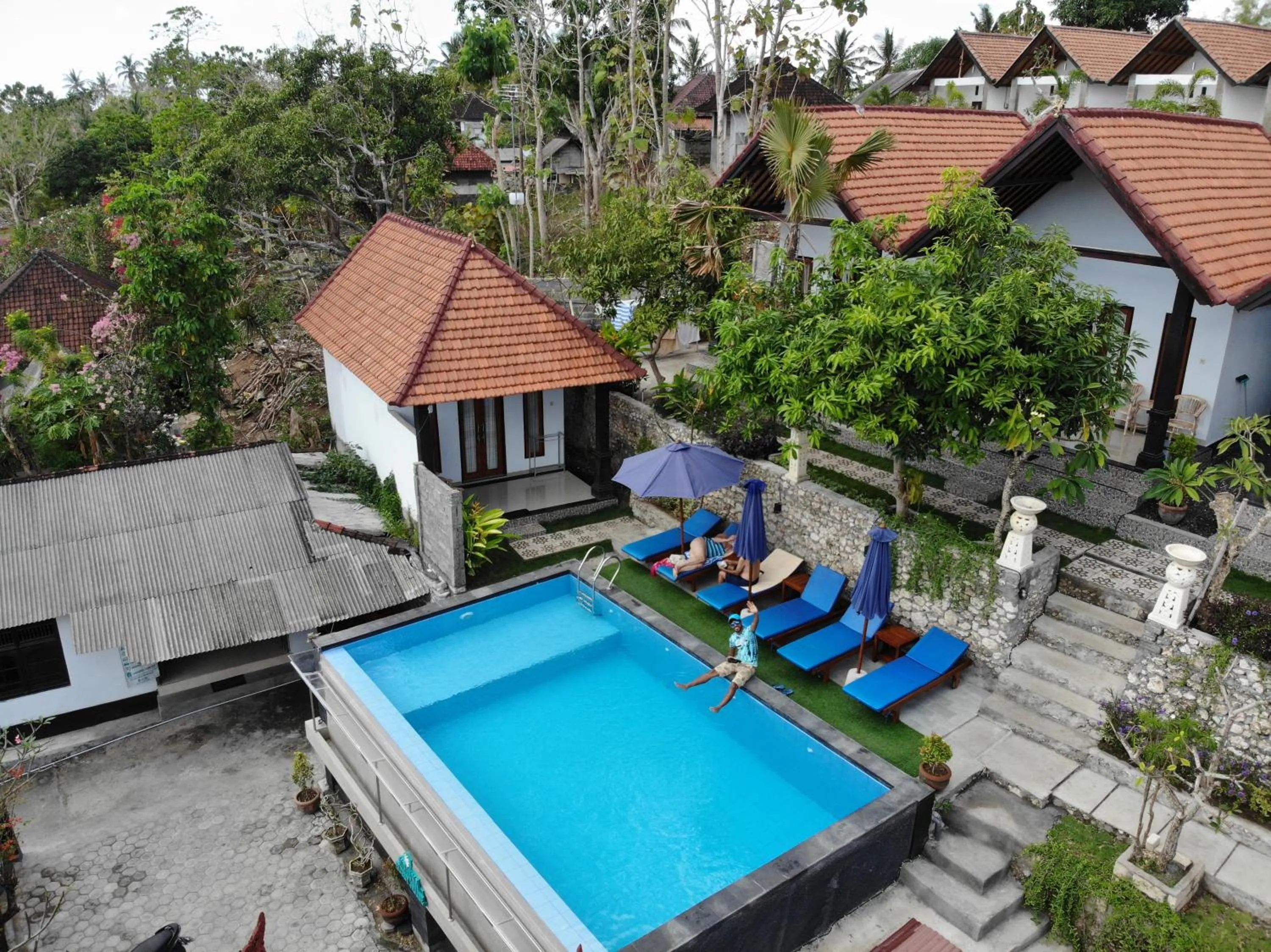 Guests in Lime Penida Cottages