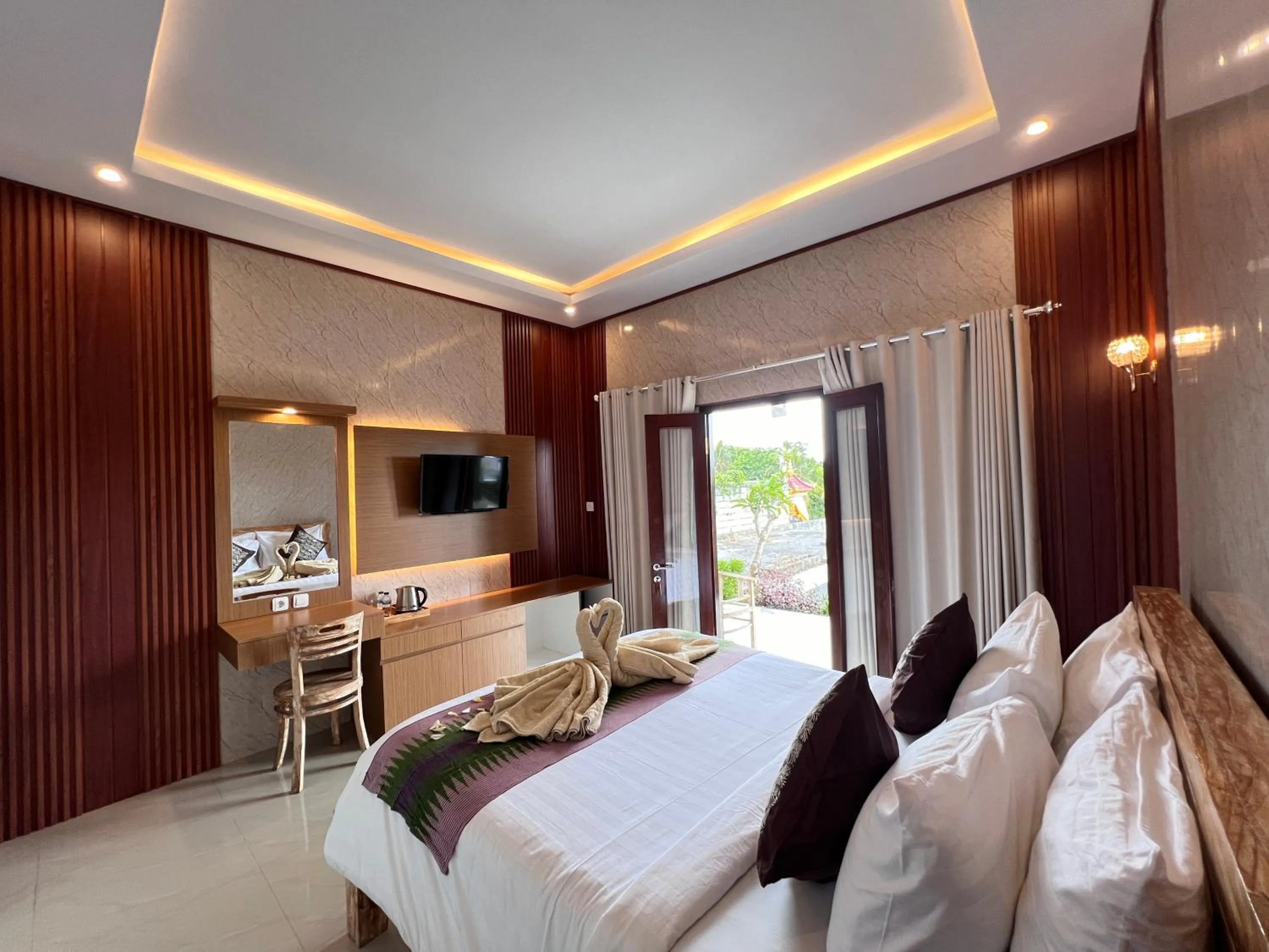 Bedroom, Bed in Lime Penida Cottages