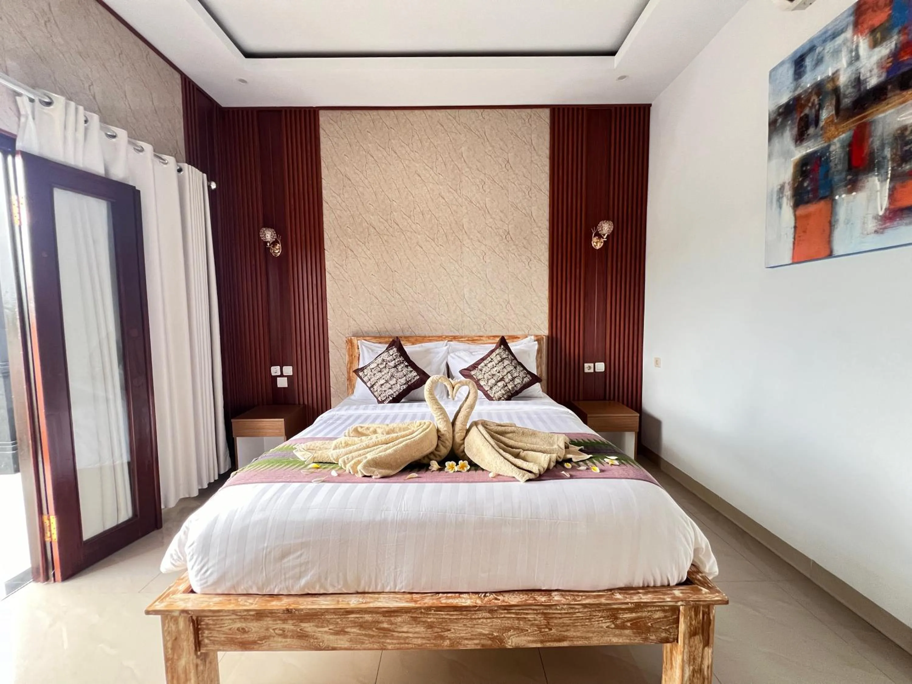 Bedroom, Bed in Lime Penida Cottages