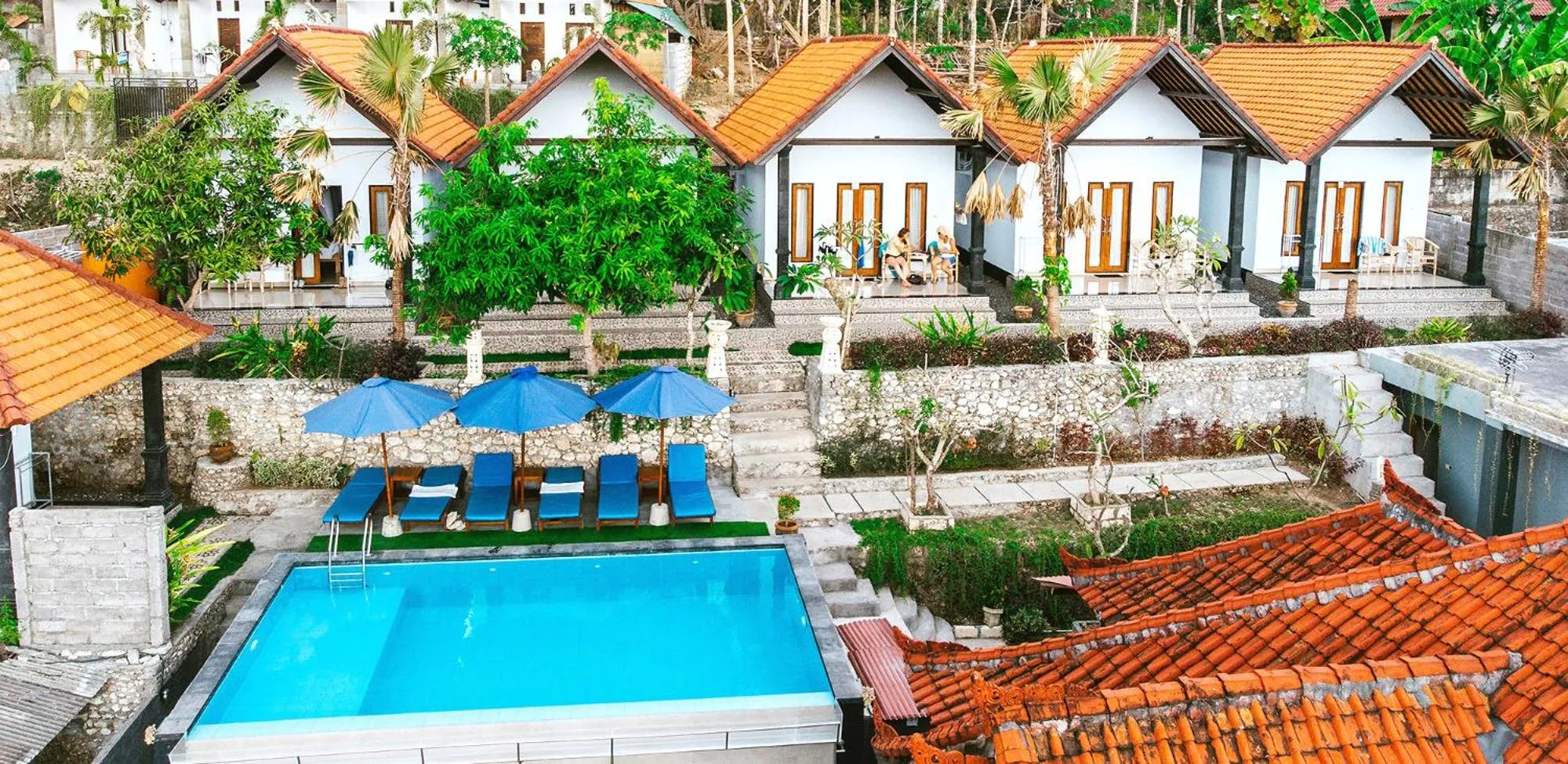 Property building in Lime Penida Cottages