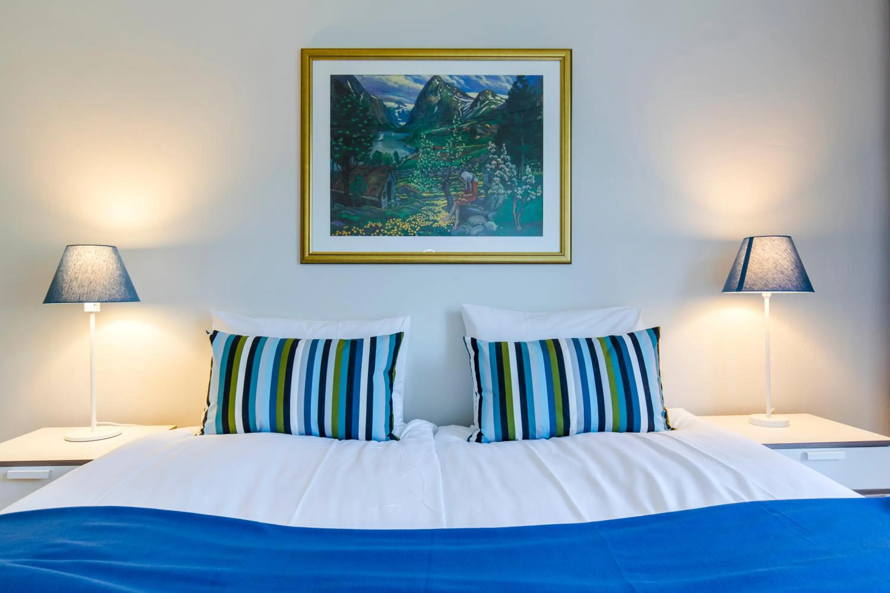 Photo of the whole room, Bed in Slottet Apartments