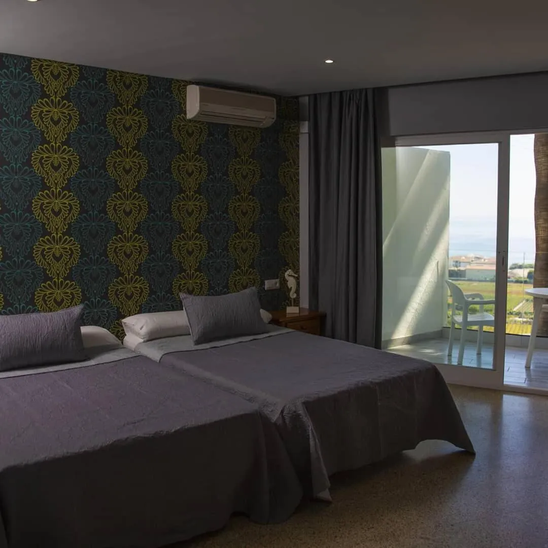 Bed in Hotel Salambina