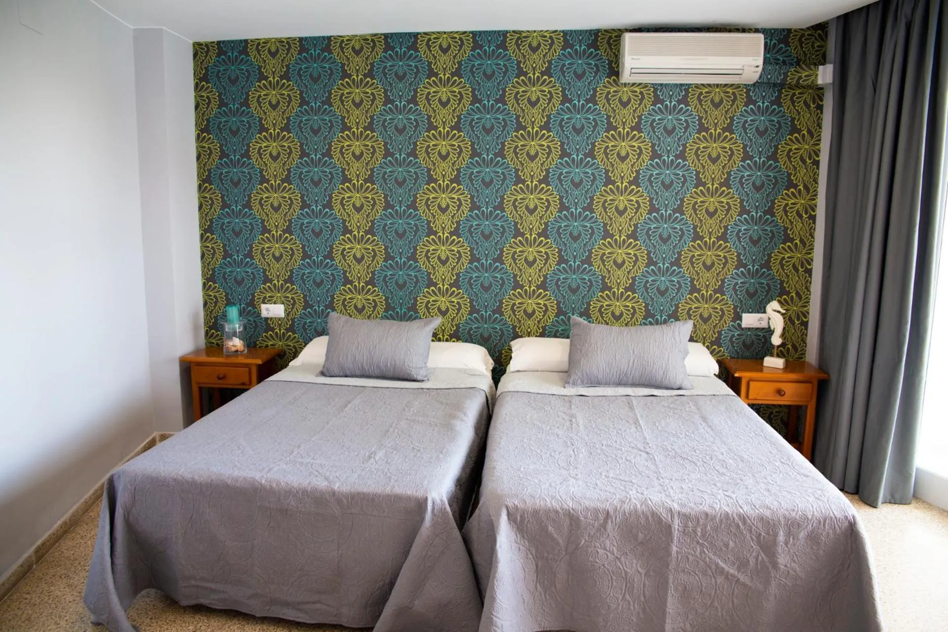 Bed in Hotel Salambina