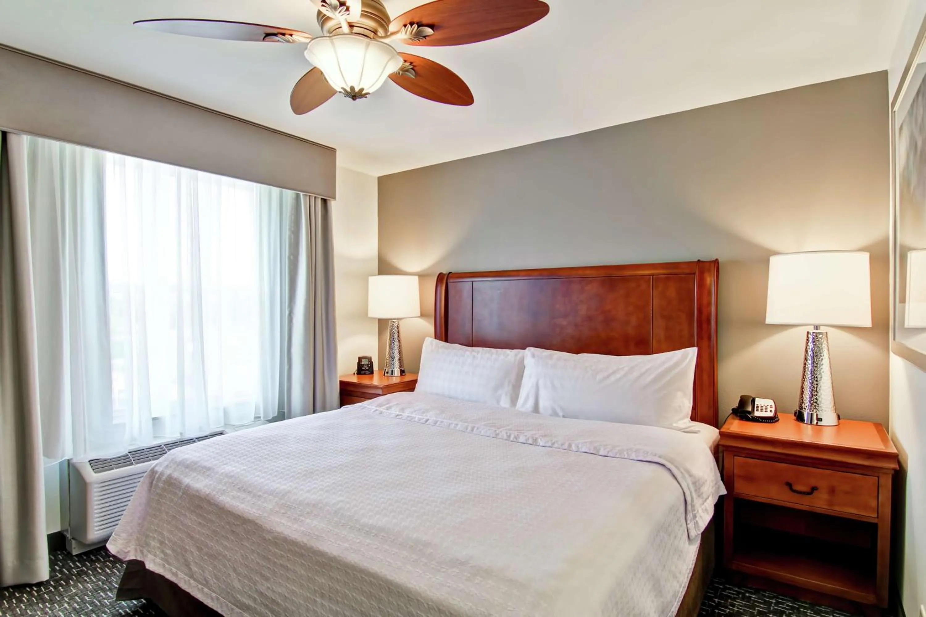 Bed in Homewood Suites by Hilton Bentonville-Rogers