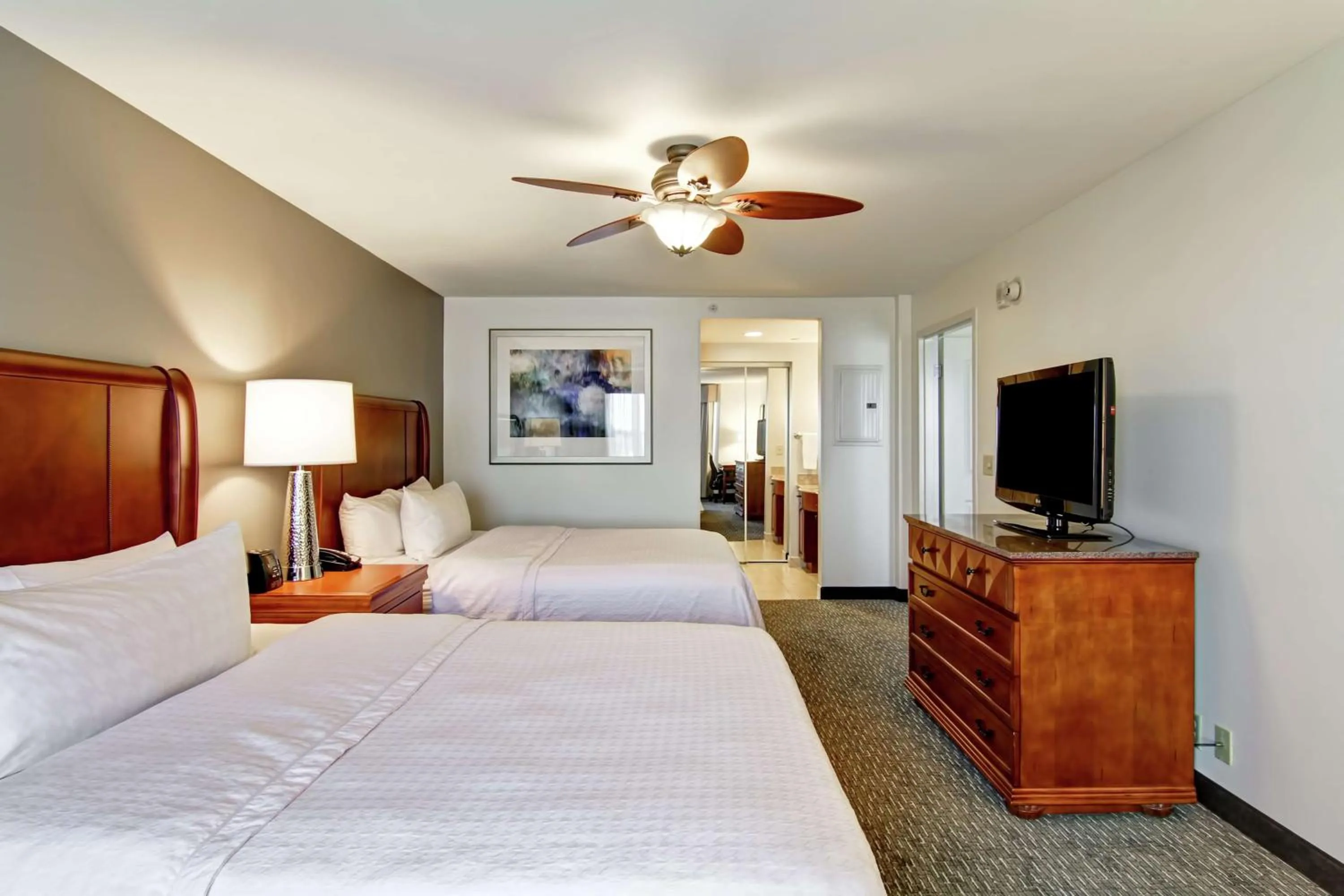 Bedroom, Bed in Homewood Suites by Hilton Bentonville-Rogers