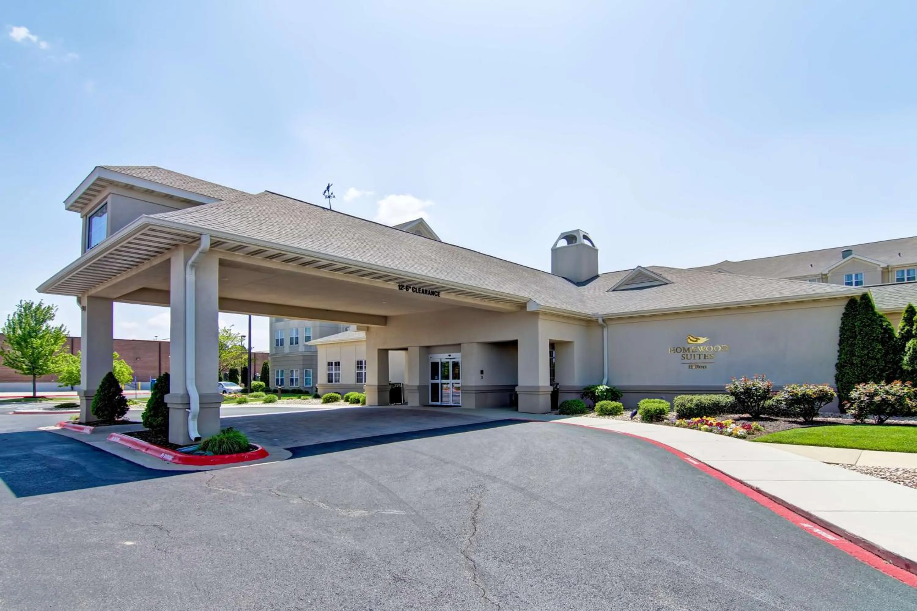 Property building in Homewood Suites by Hilton Bentonville-Rogers