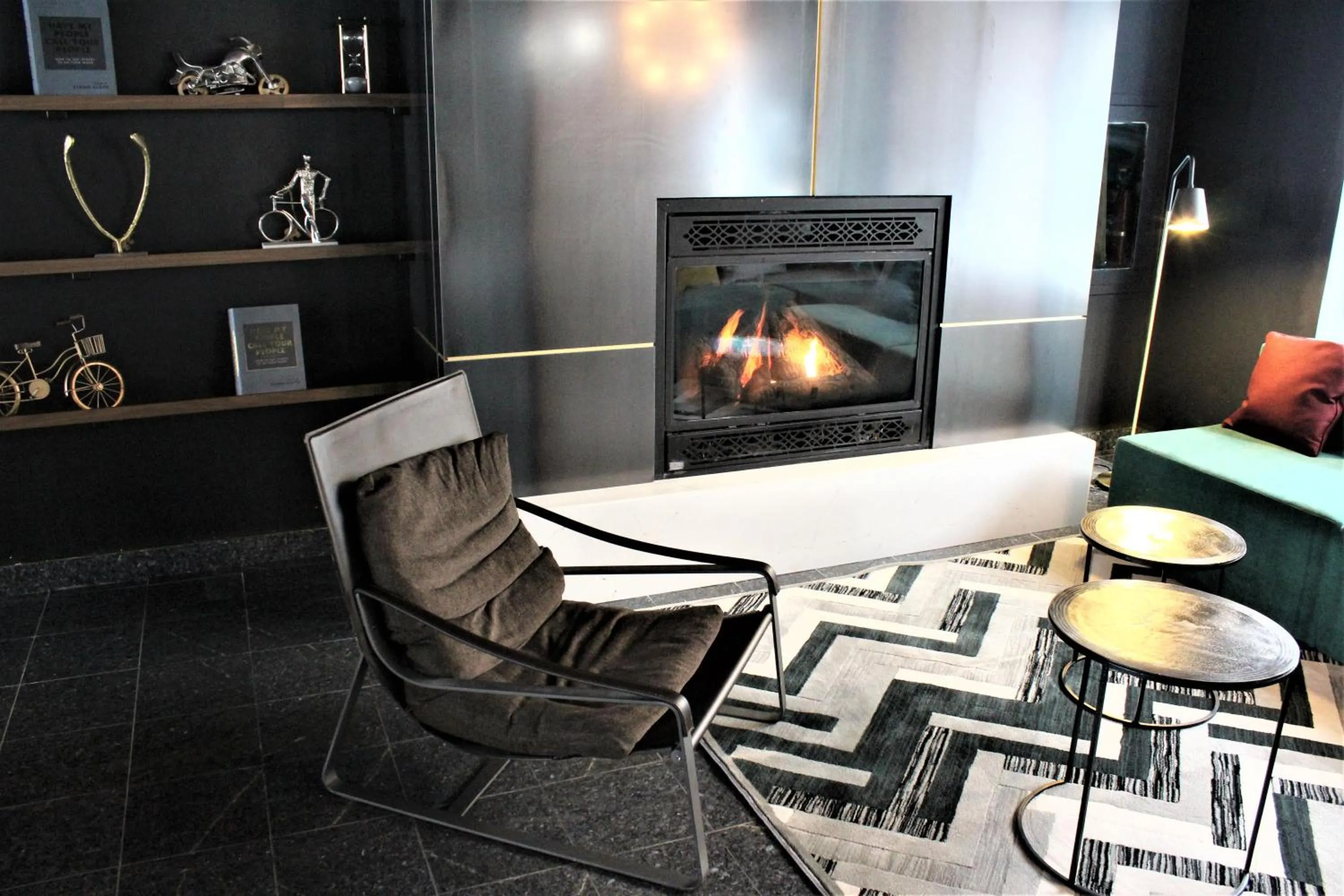 Library in LELUX Hotel