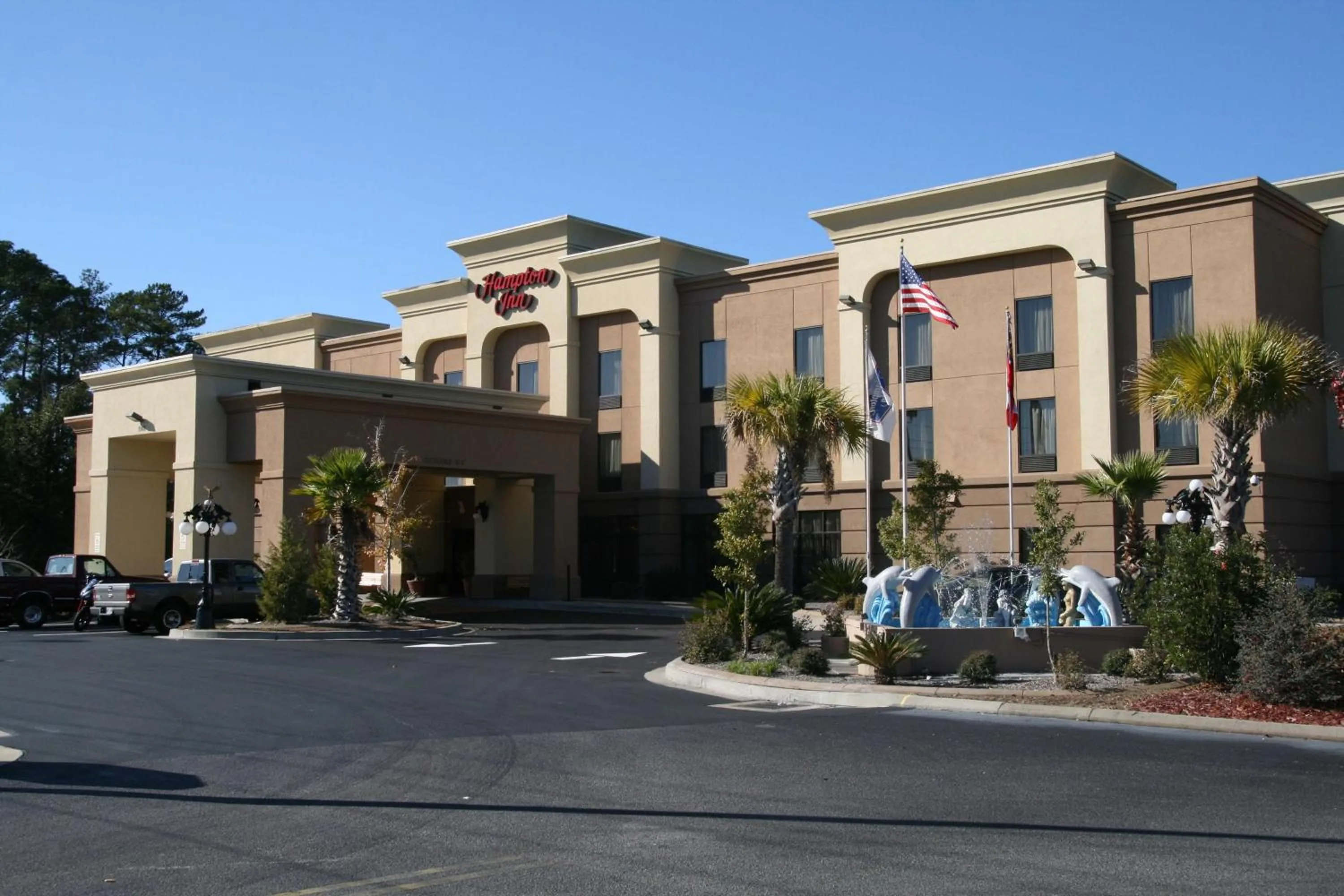 Property building in Hampton Inn Hinesville