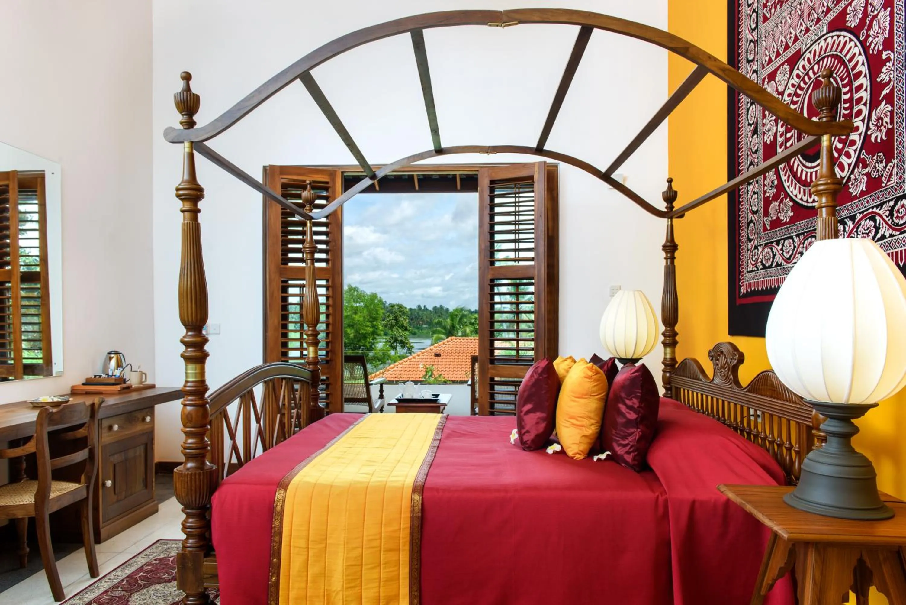 Bed in The Notary's House